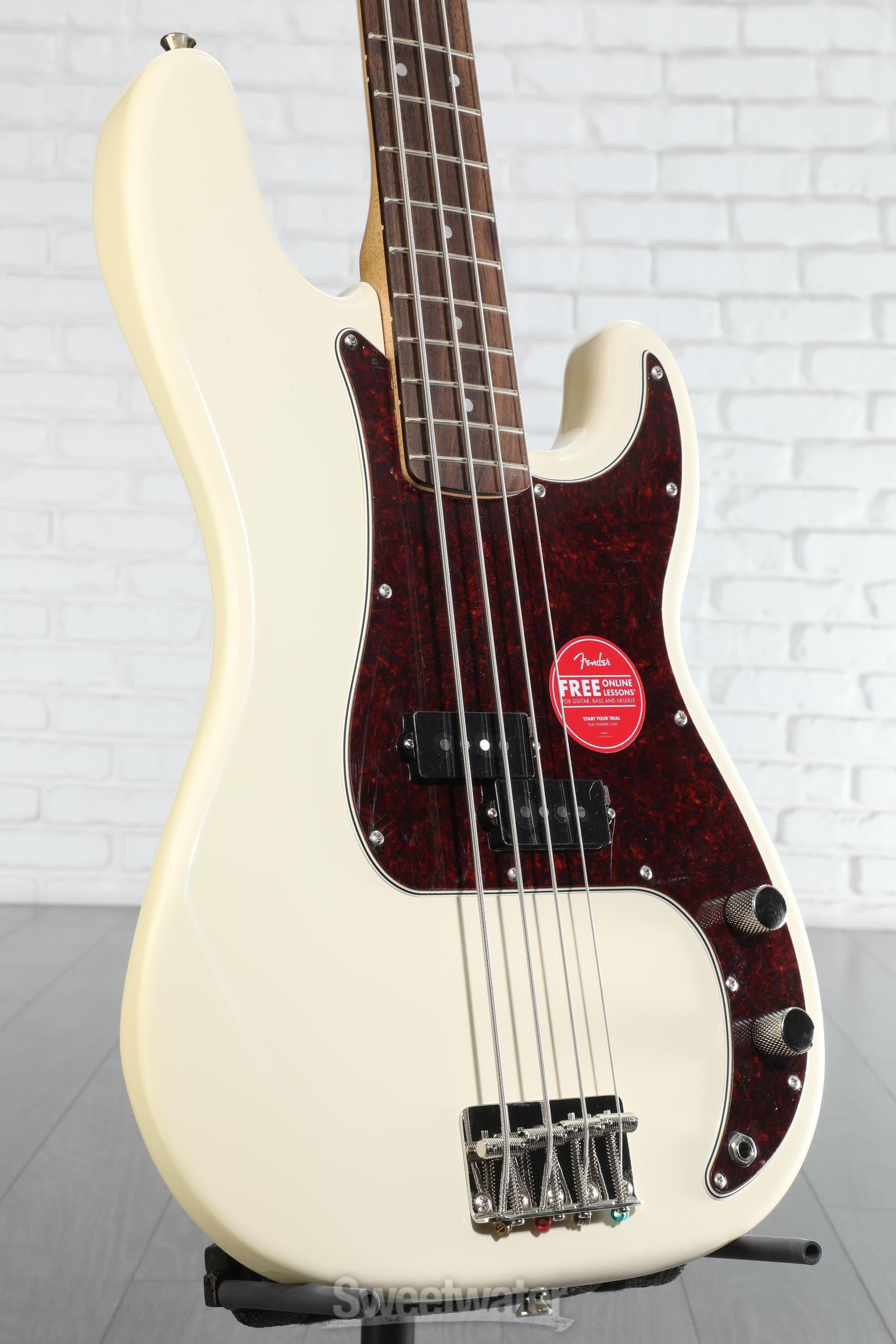 Squier Classic Vibe '60s Precision Bass - Olympic White Reviews