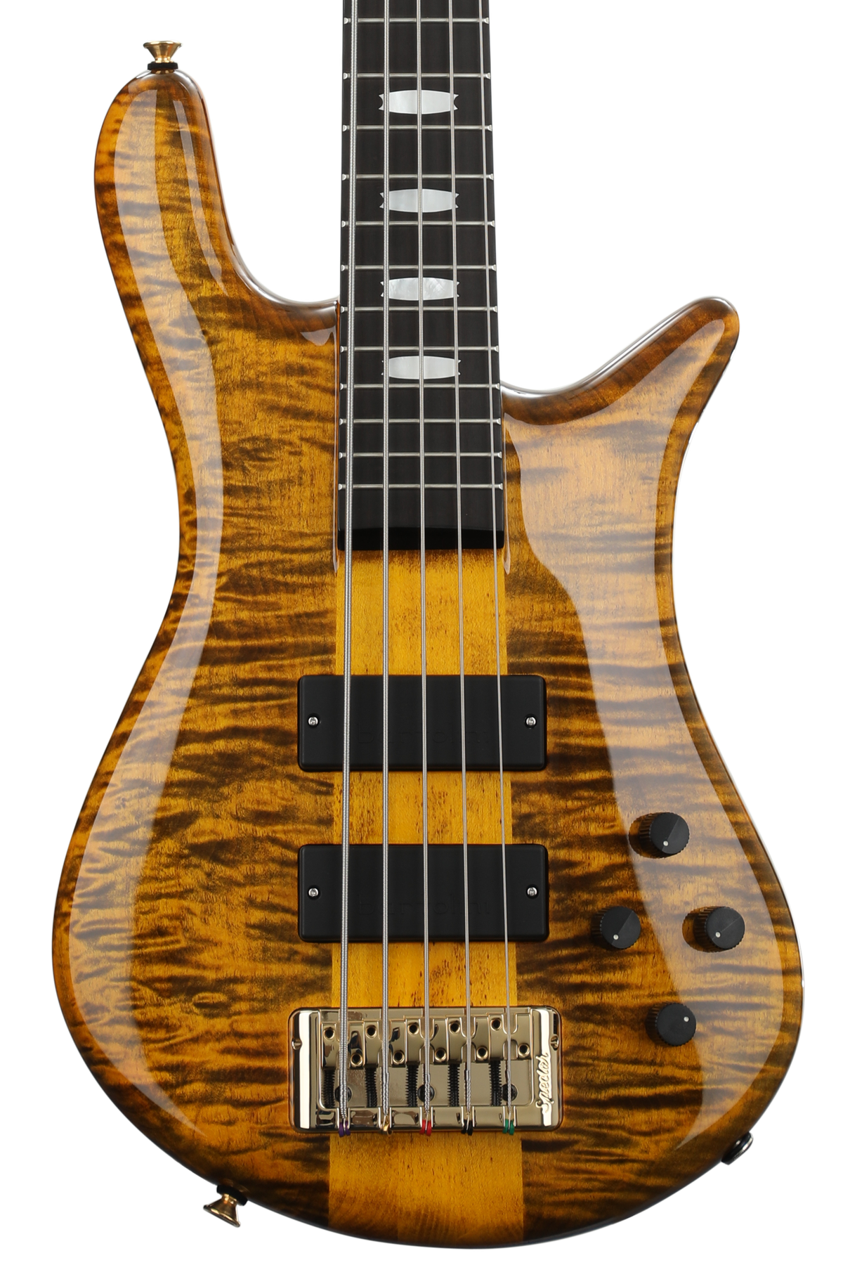 Spector Euro 5 LT Bass Guitar - Tiger Eye Gloss