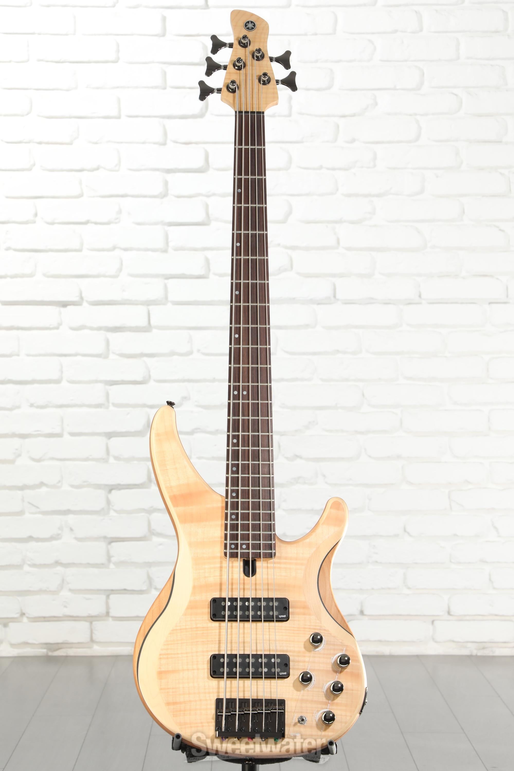 ベース YAMAHA TRBX605FM Yamaha TRBX605FM 5-string Bass Guitar - Indigo Blue | Sweetwater