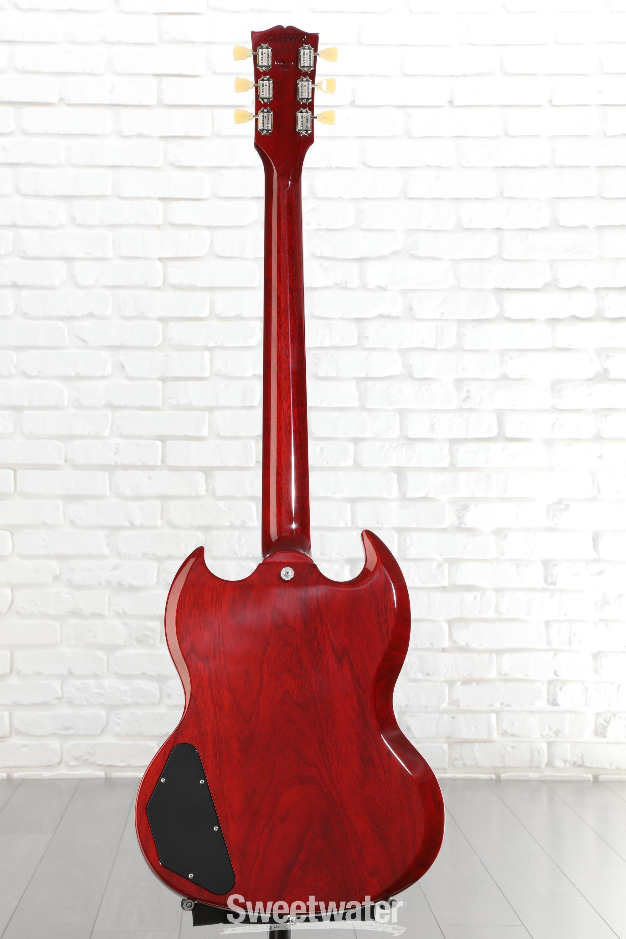 Gibson SG Standard '61 Electric Guitar - Vintage Cherry | Sweetwater