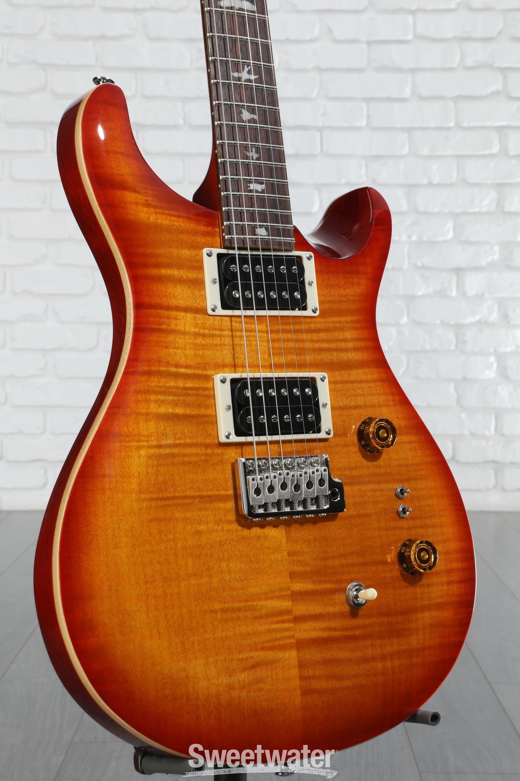 PRS SE Custom 24-08 Electric Guitar - Vintage Sunburst