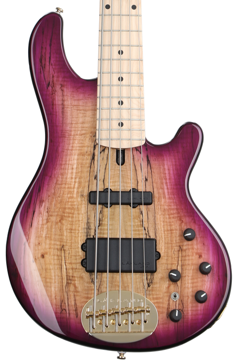 Lakland 55-02 Deluxe Bass Guitar - Violet Burst with Maple Fingerboard