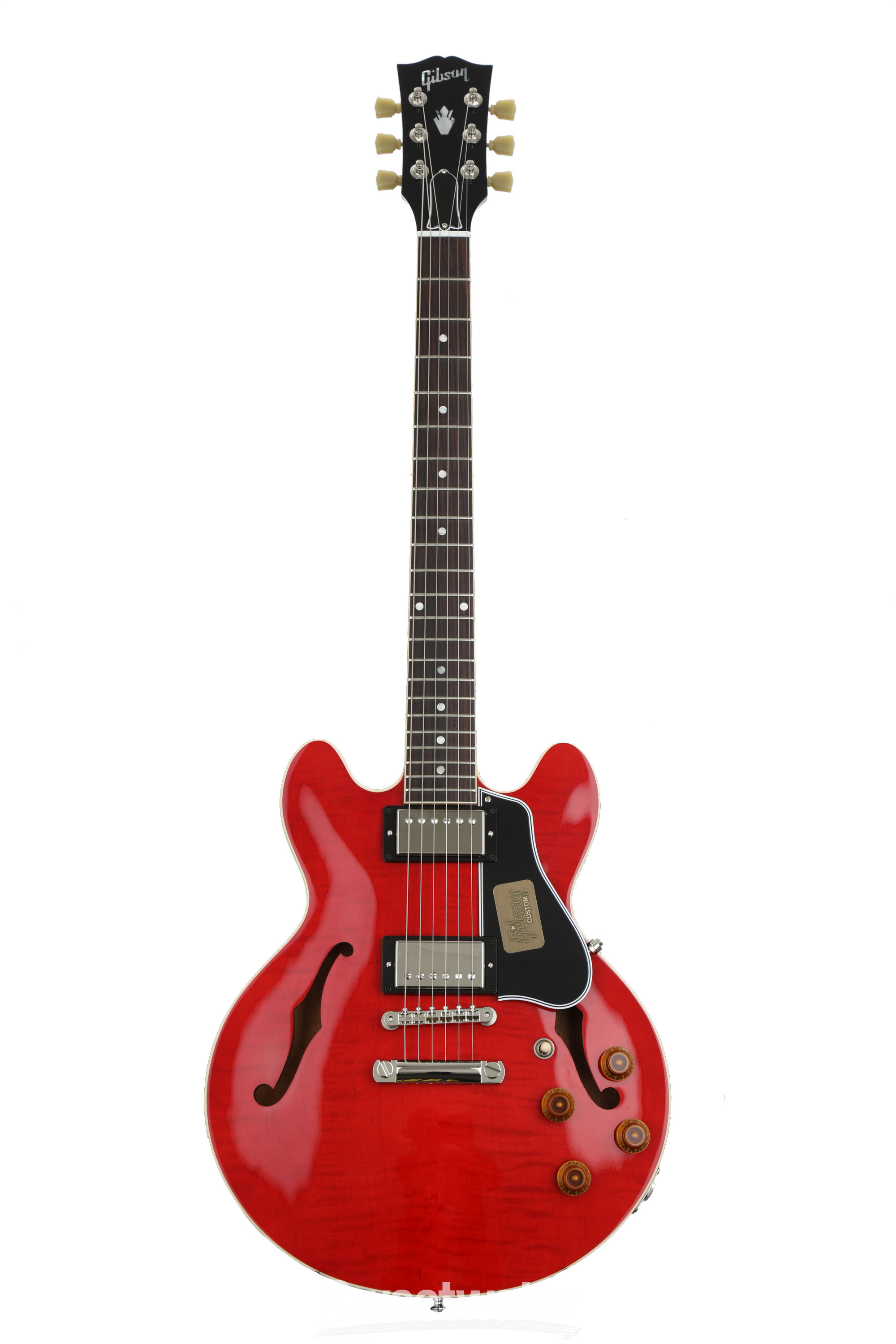 Gibson Custom CS-336 Figured Top - Faded Cherry | Sweetwater Gibson Custom CS-336 Figured Top - Faded Cherry | Sweetwater
