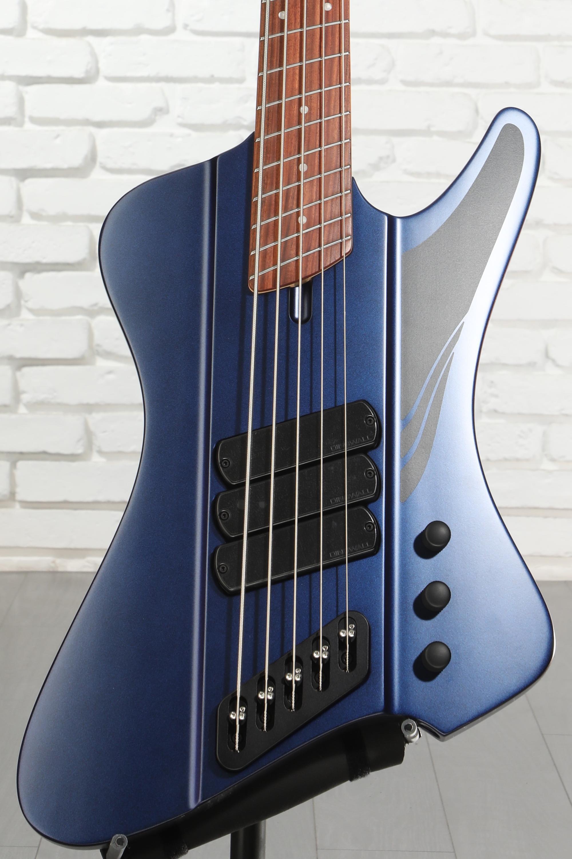 Dingwall Guitars D-Roc 5-string Electric Bass Guitar - Matte Blue