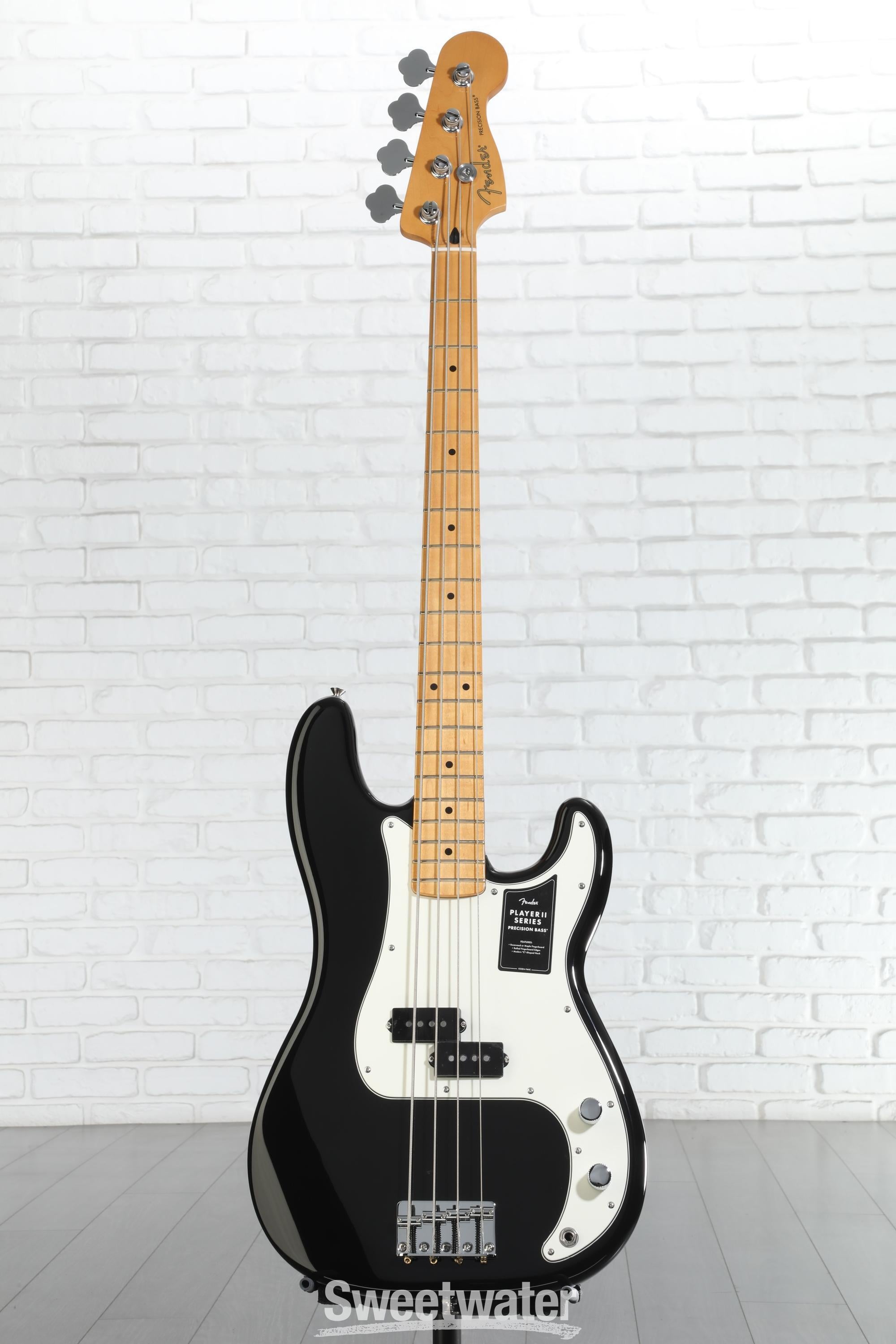 Fender Player II Precision Bass - Black | Sweetwater