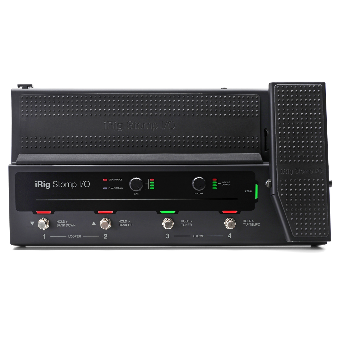 IK Multimedia iRig Stomp I/O USB Pedalboard Controller / Audio IK Multimedia iRig Stomp I/O USB Pedalboard Controller / Audio