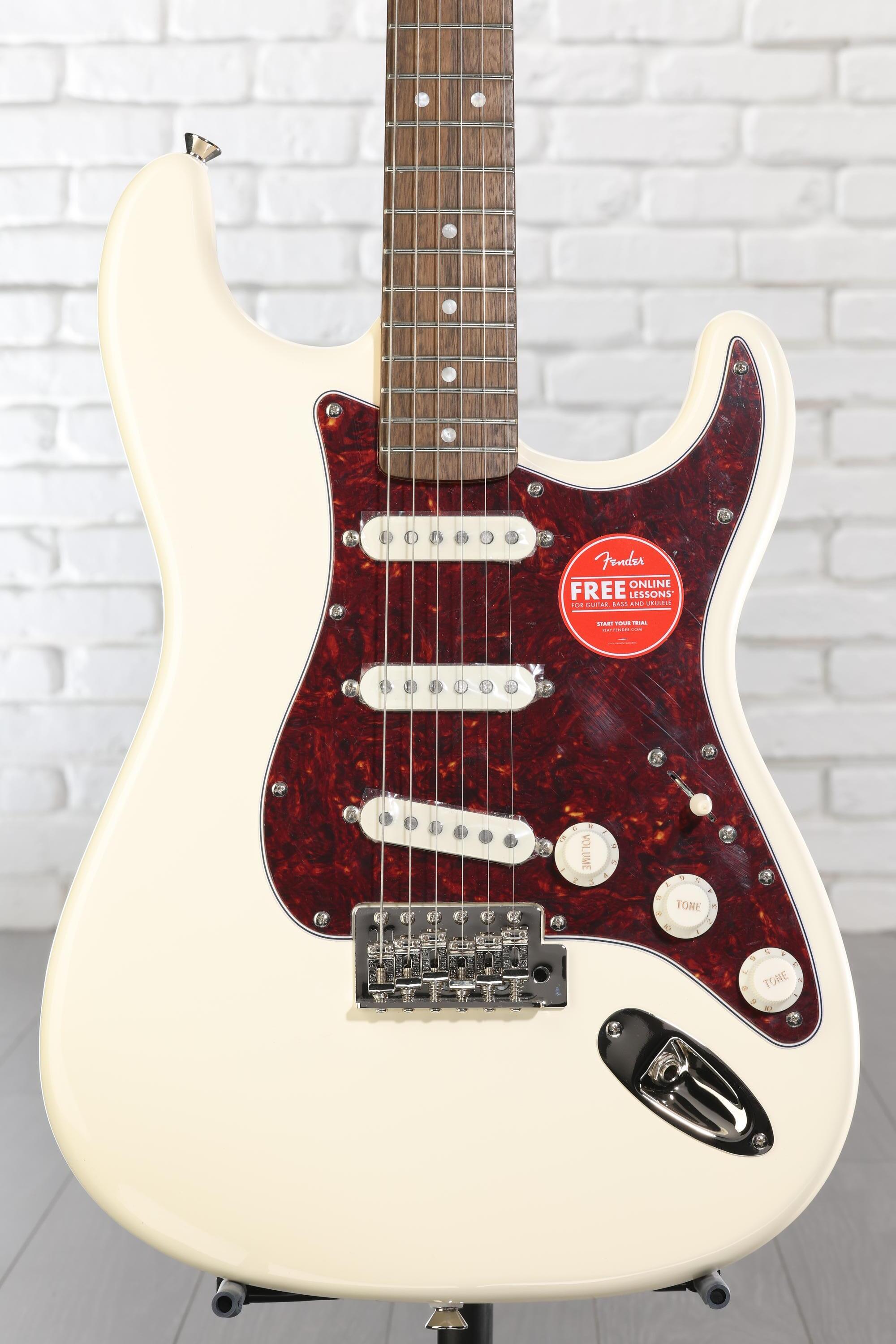 Squier Classic Vibe '70s Stratocaster - Olympic White | Sweetwater