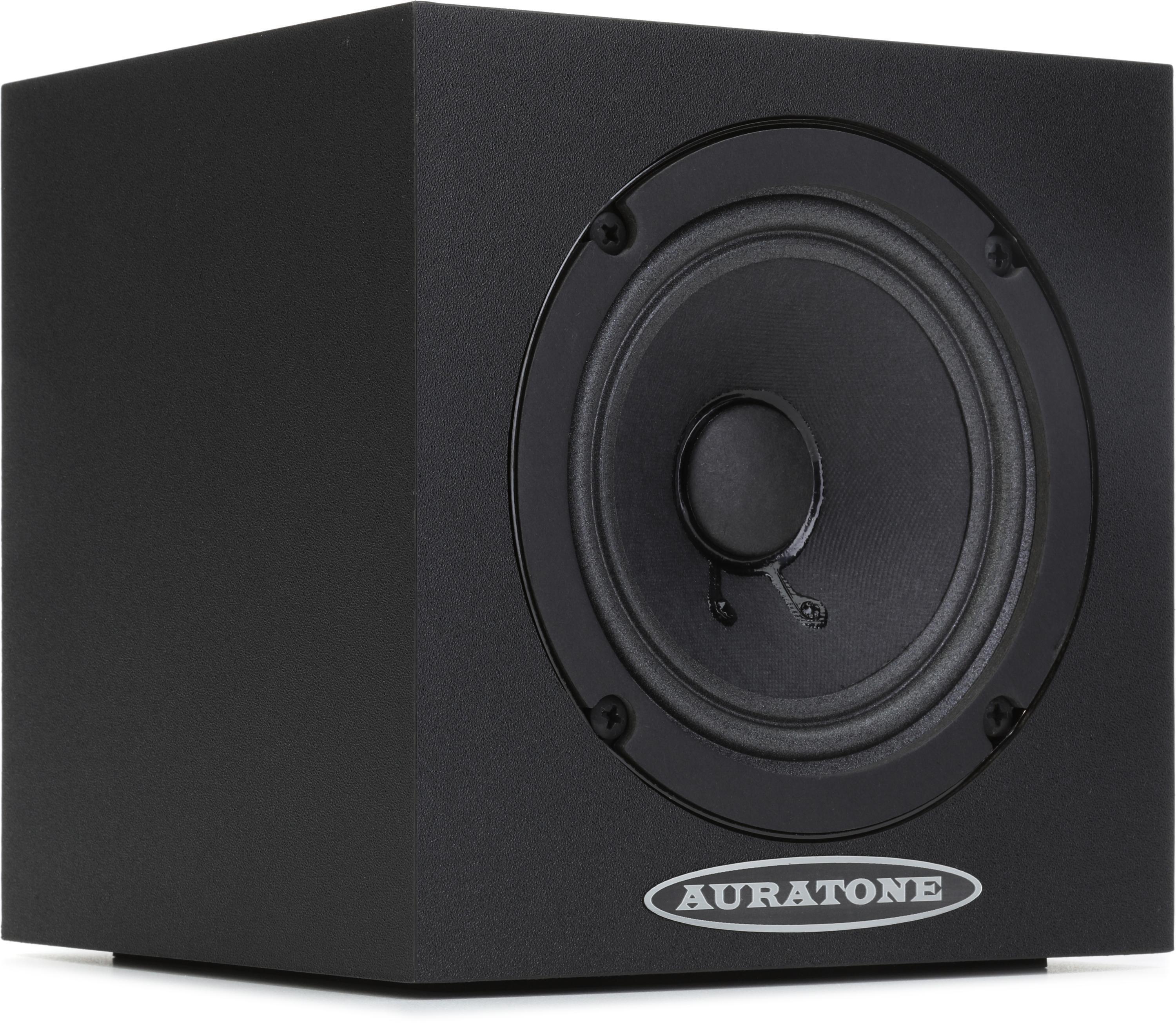 Photo of Auratone 5C Active Super Sound Cube Powered Studio Monitor - Black
