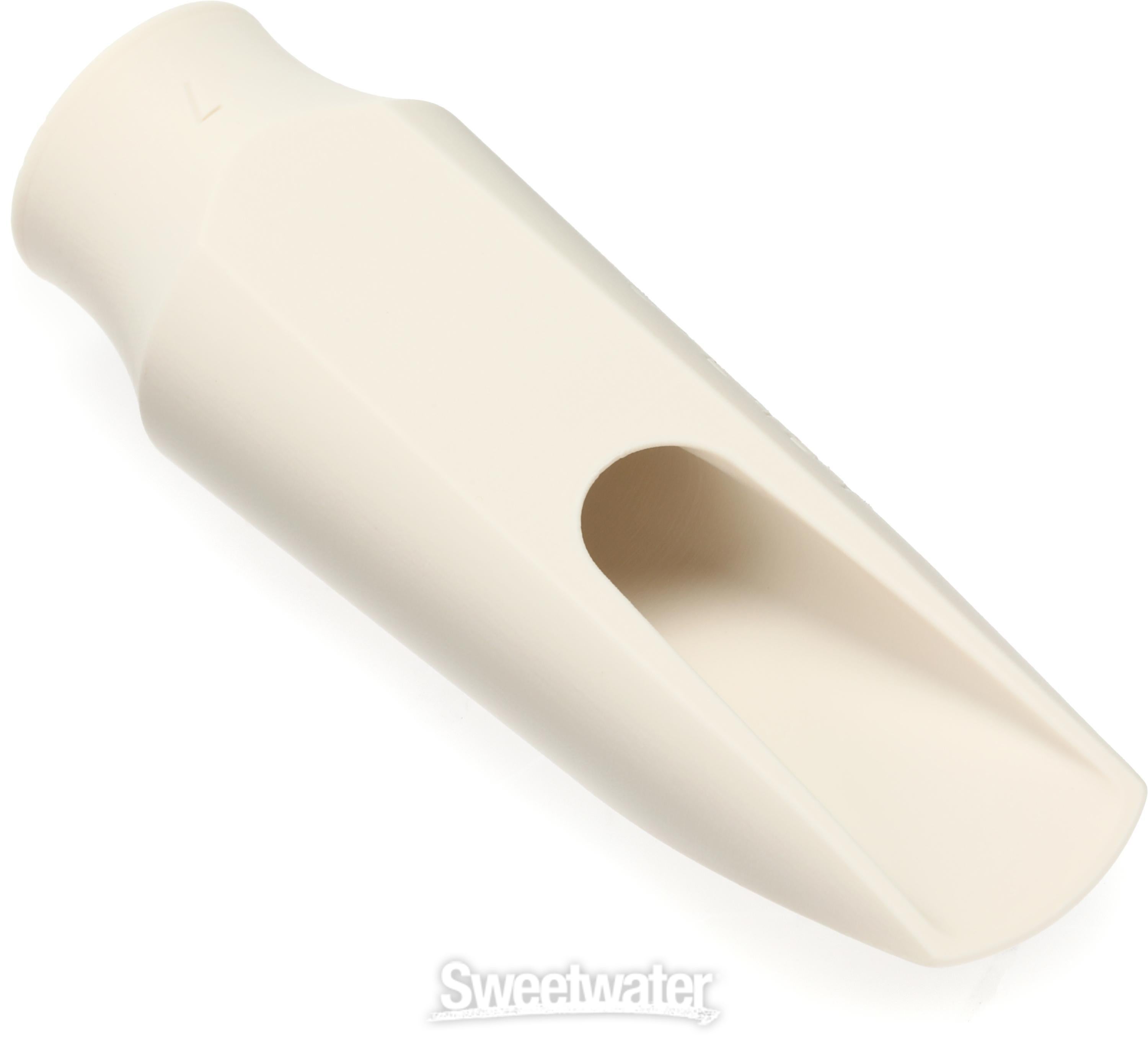 Syos Originals Steady Alto Saxophone Mouthpiece 7 Arctic White