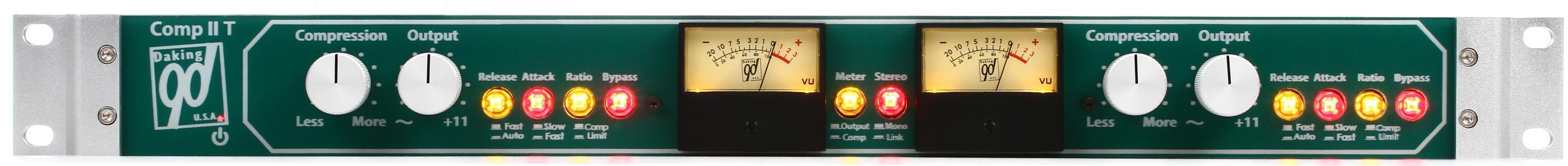 Photo of Daking Comp IIT Stereo VCA Compressor with CineMag Transformers
