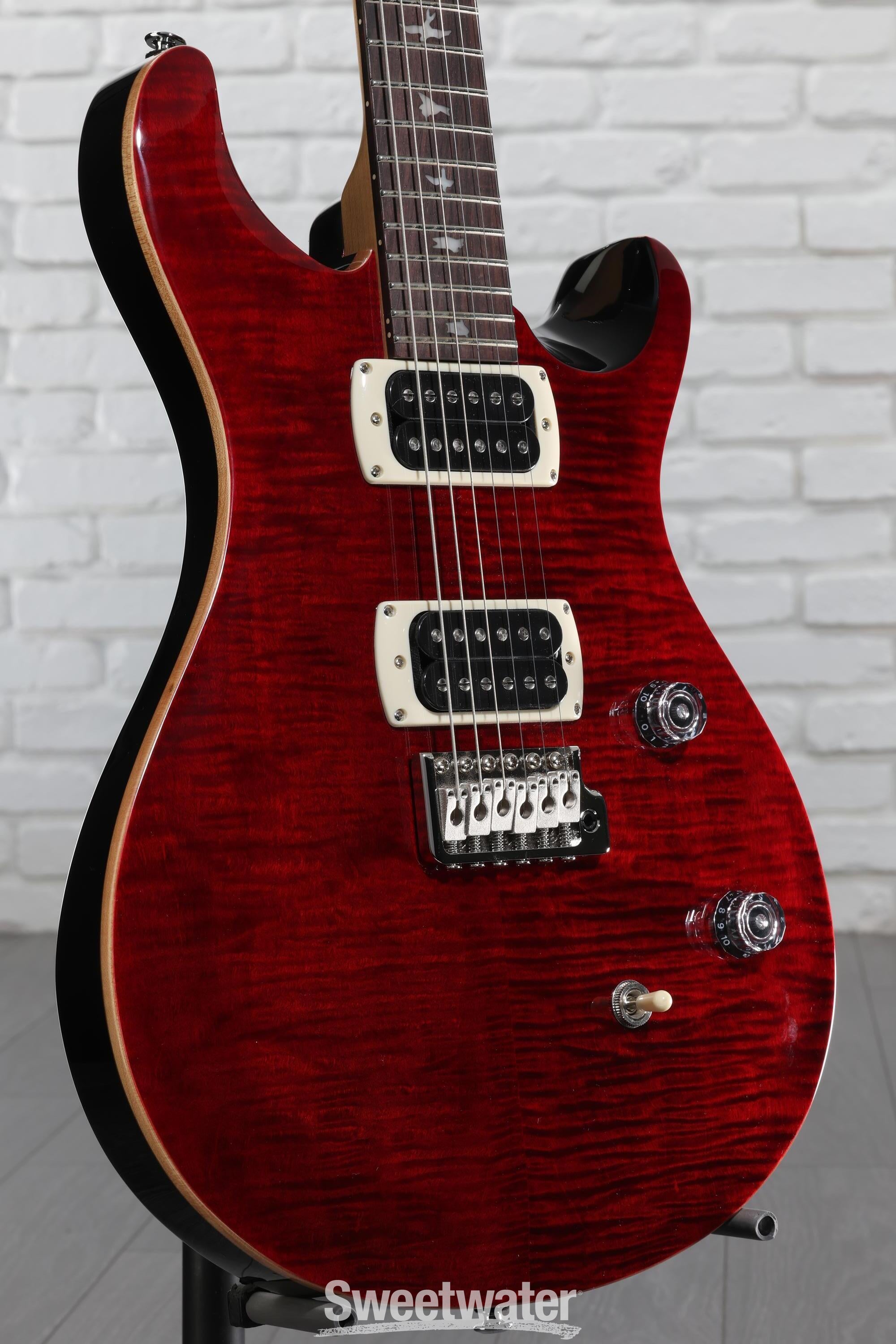 PRS SE CE 24 Electric Guitar - Black Cherry | Sweetwater