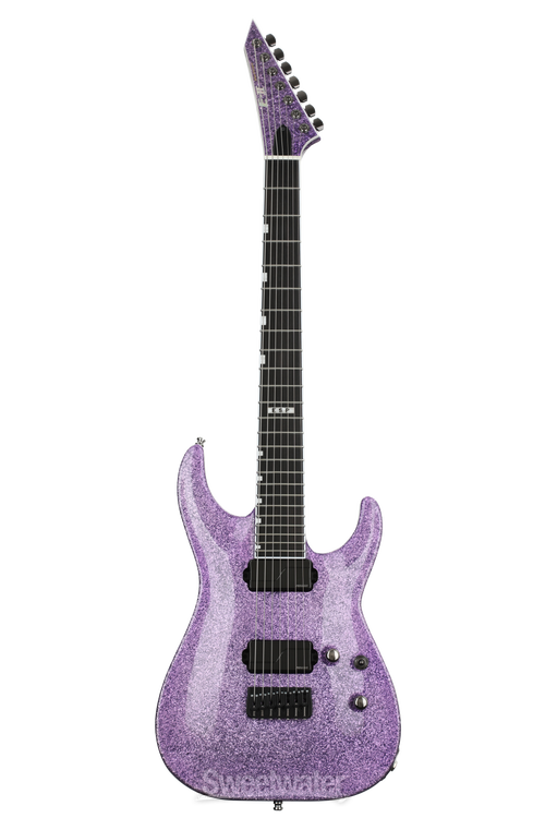 ESP E-II Horizon NT-7B Hipshot - Purple Sparkle