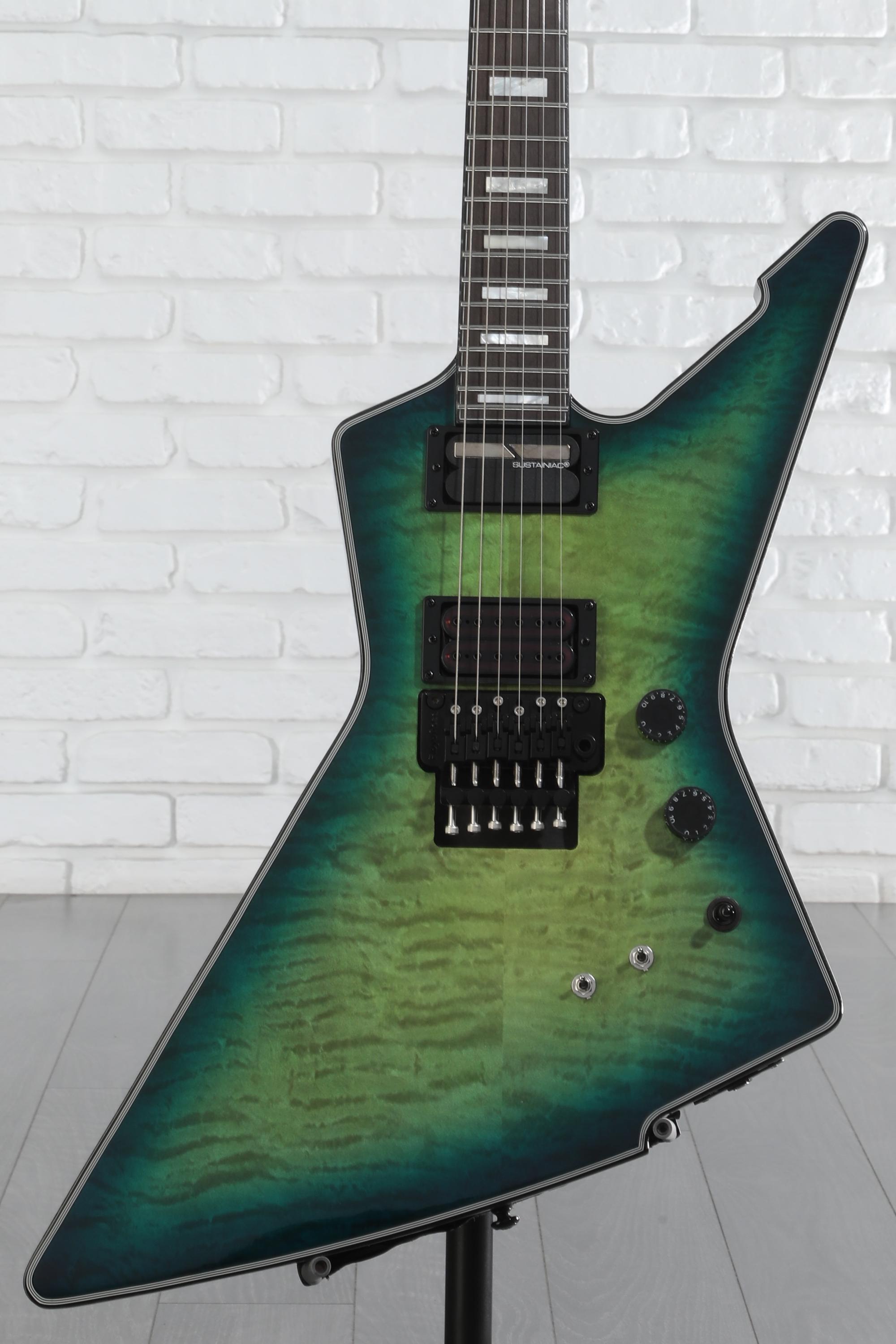 Schecter E-1 FR S Special-edition Electric Guitar - Green