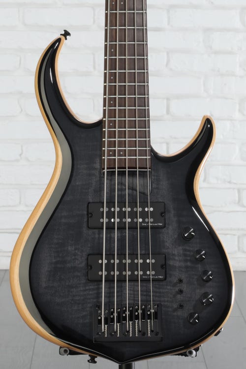 Sire Marcus Miller M7 Swamp Ash 5-string Bass Guitar - Transparent Black