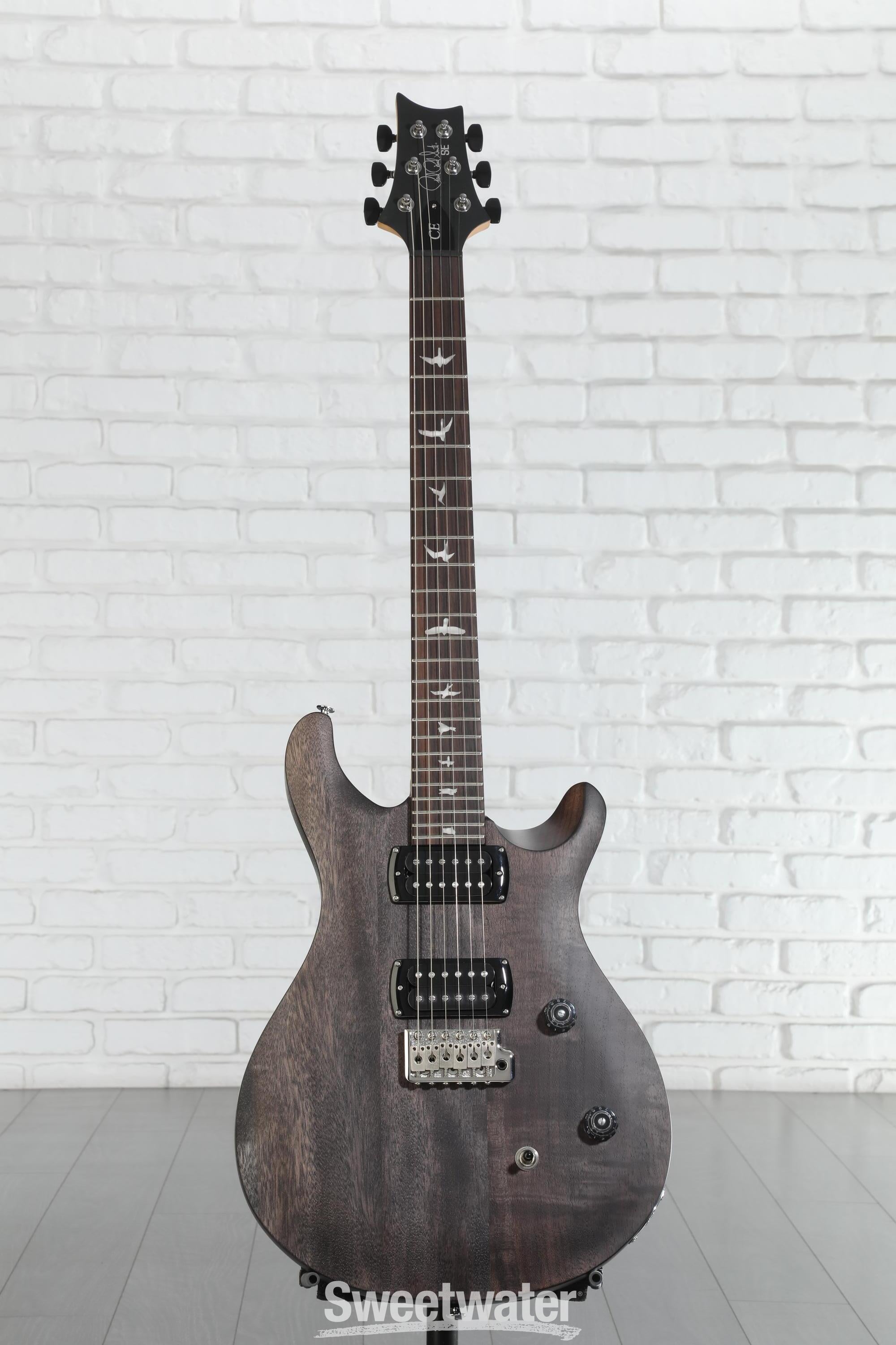 PRS SE CE 24 Standard Satin Electric Guitar - Charcoal Satin