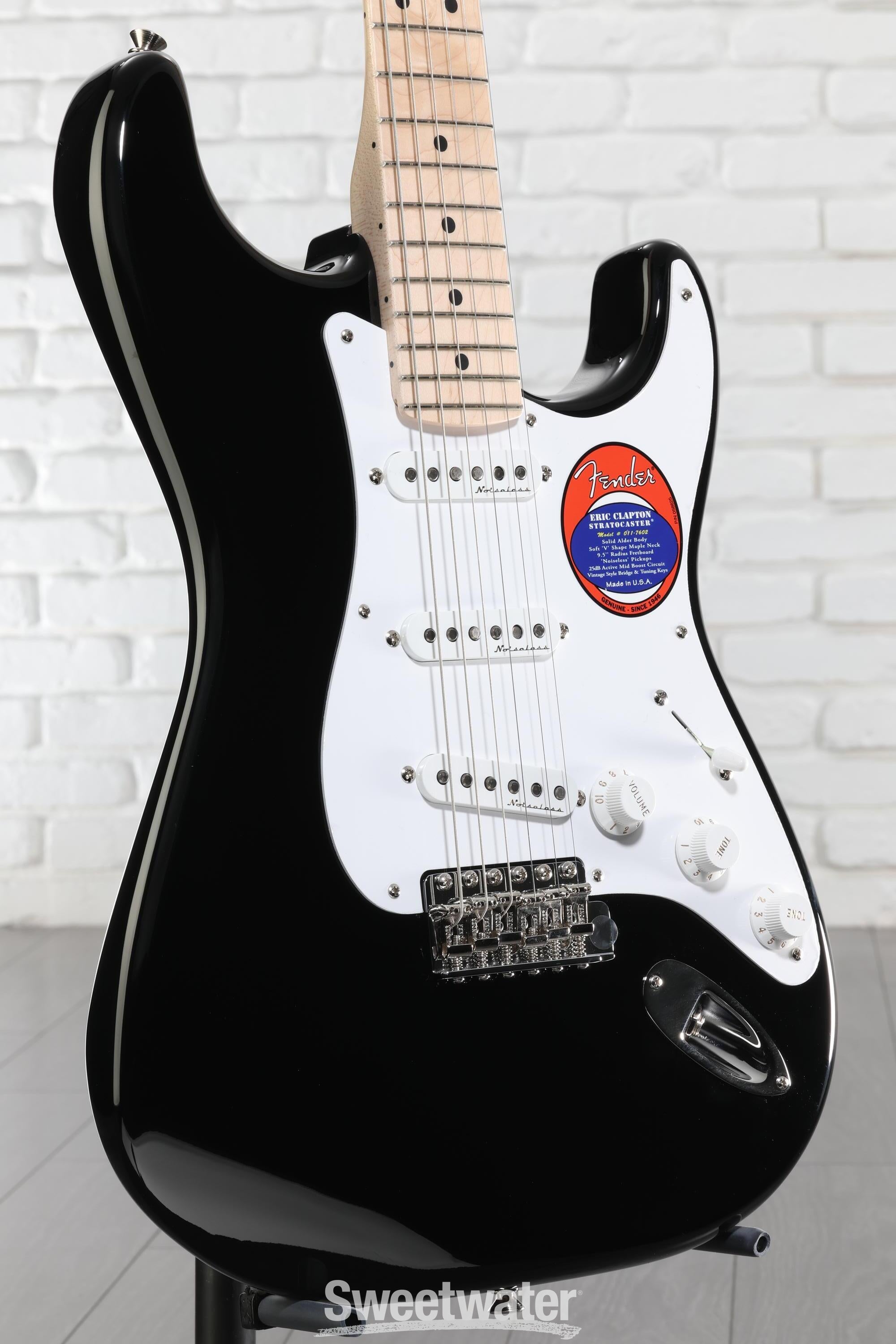 Fender Eric Clapton Stratocaster - Black with Maple Fingerboard