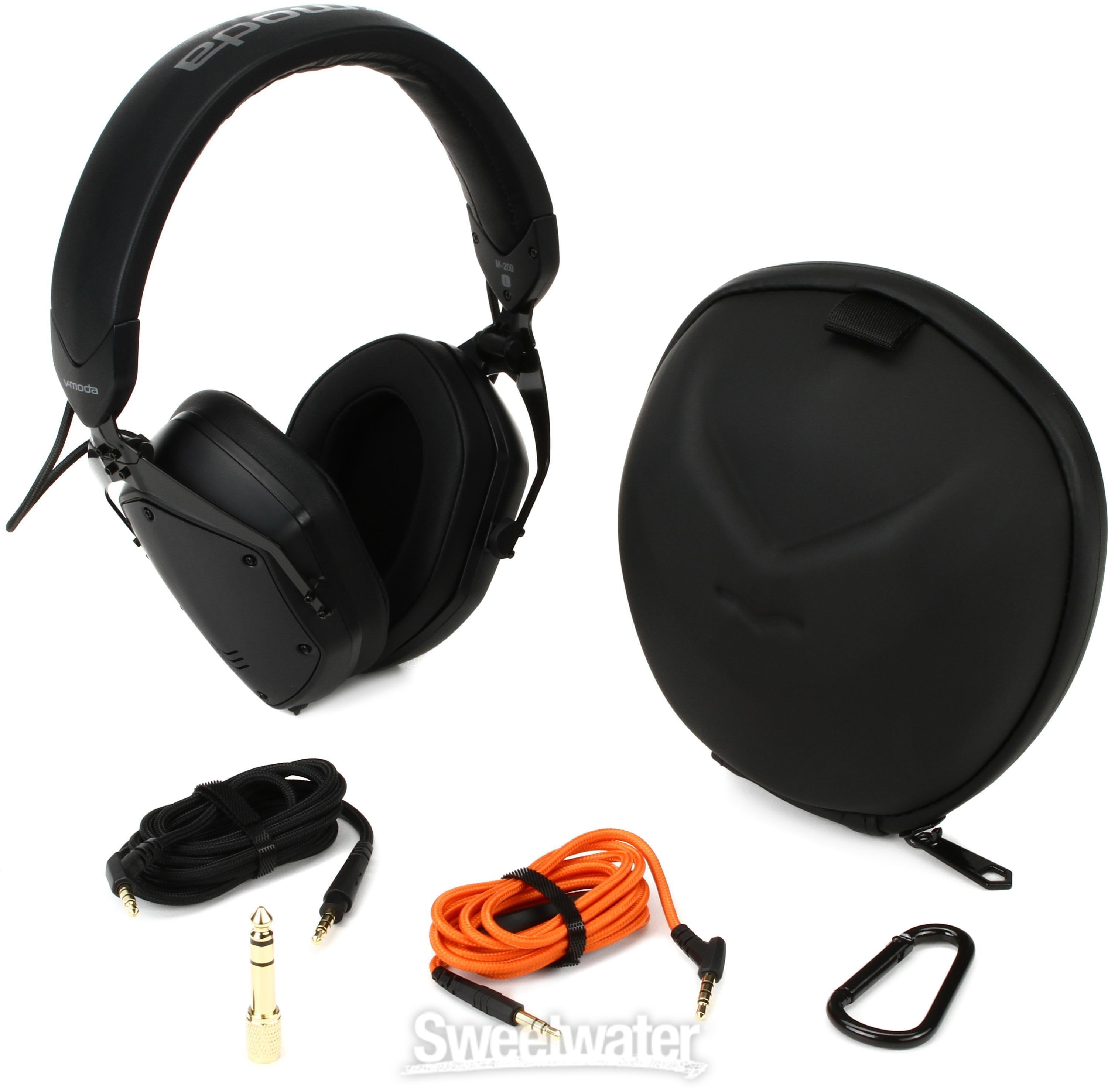 V-Moda M-200 Hi-Res Audio Studio Headphones - Matte Black
