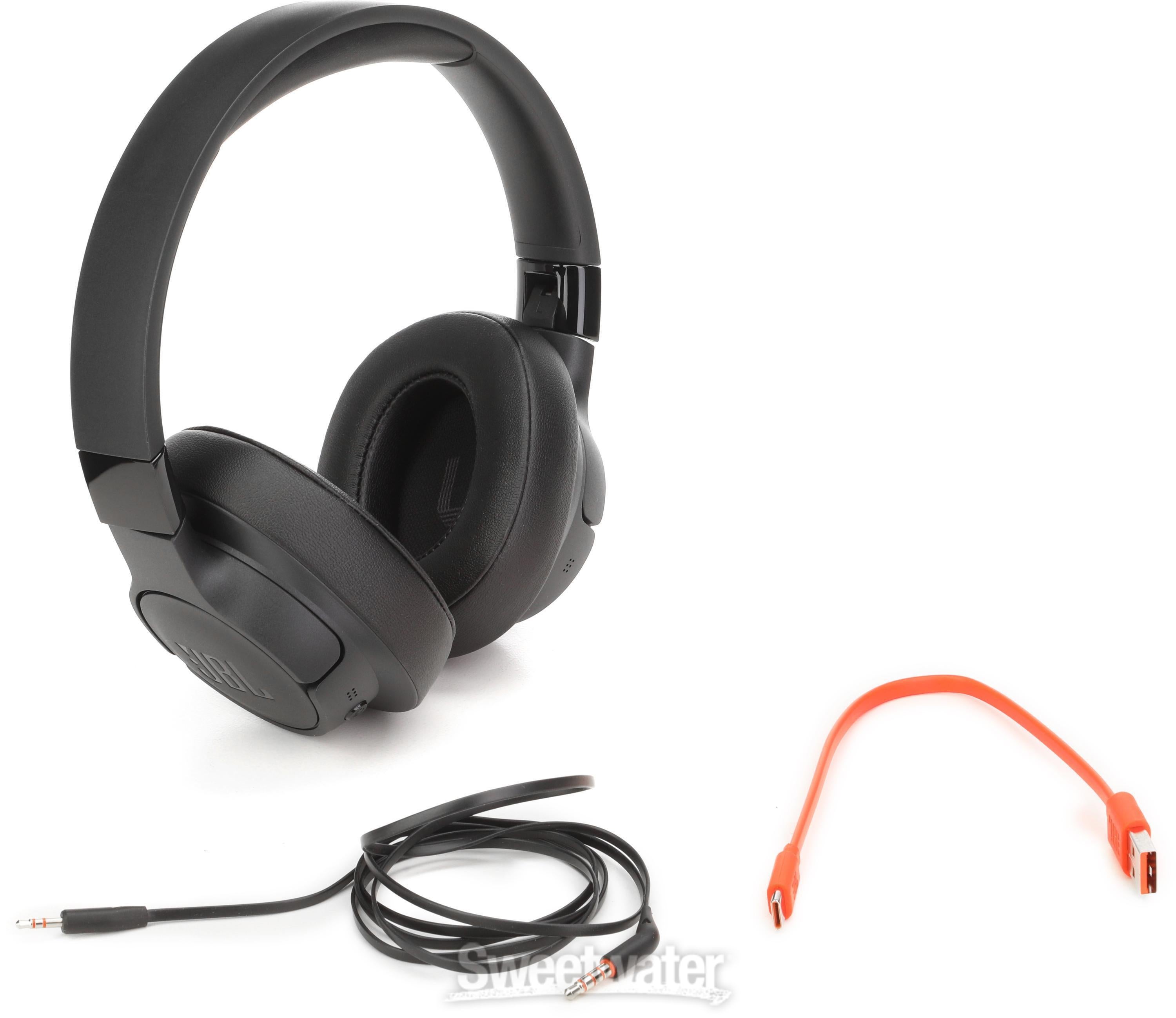 JBL Tune 770NC Over-ear Wireless Headphones - Black | Sweetwater