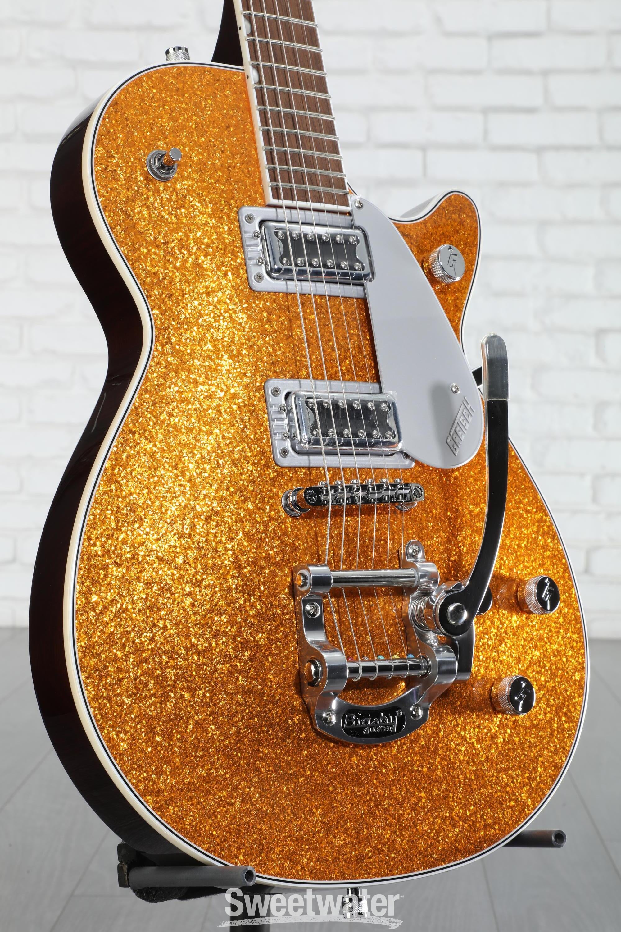 Gretsch Electromatic Jet Electric Guitar - Gold Sparkle | Sweetwater