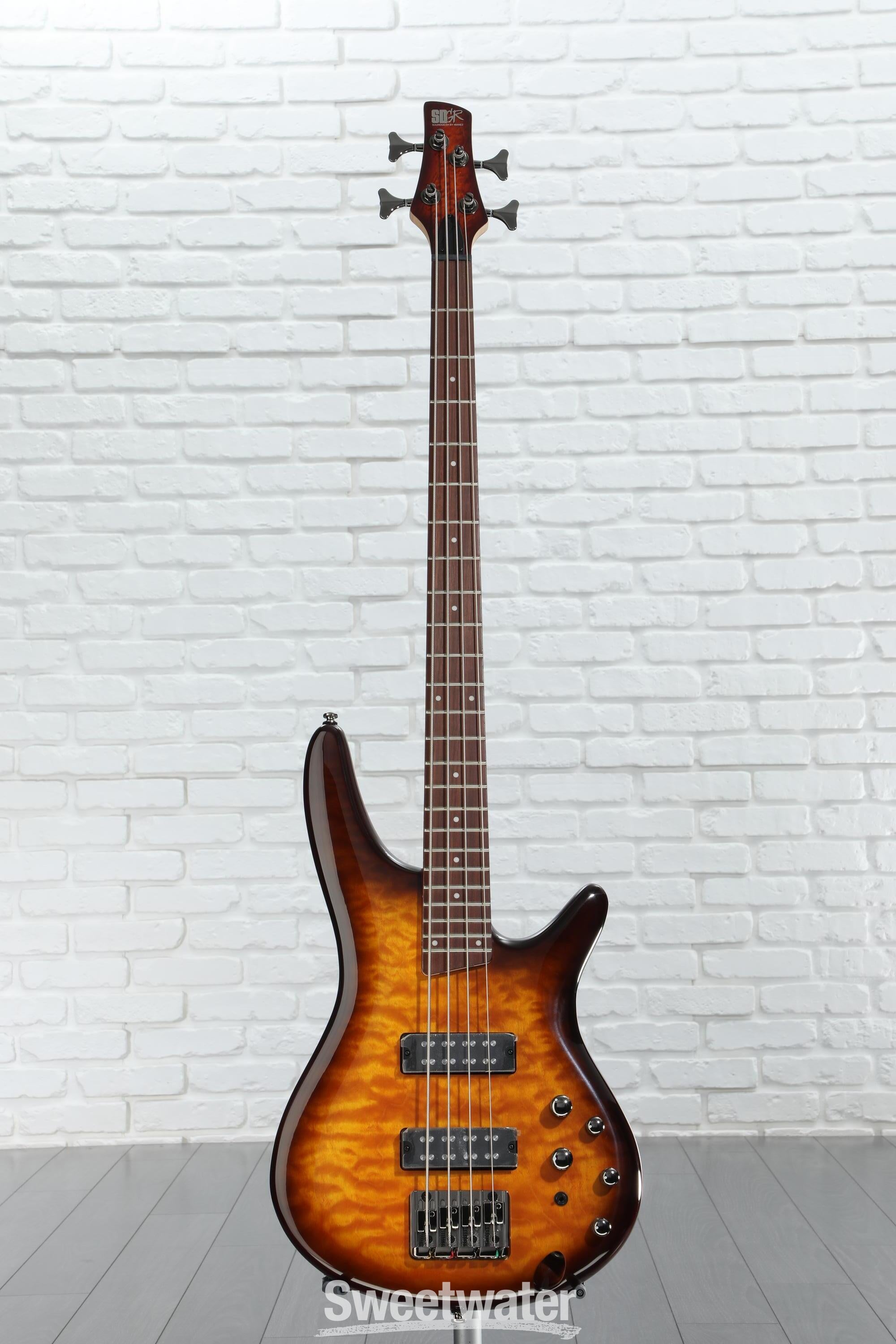訳あり・アウトレット特集 Ibanez Standard Burst Eye Dragon - Guitar Bass SR400EQM ベース
