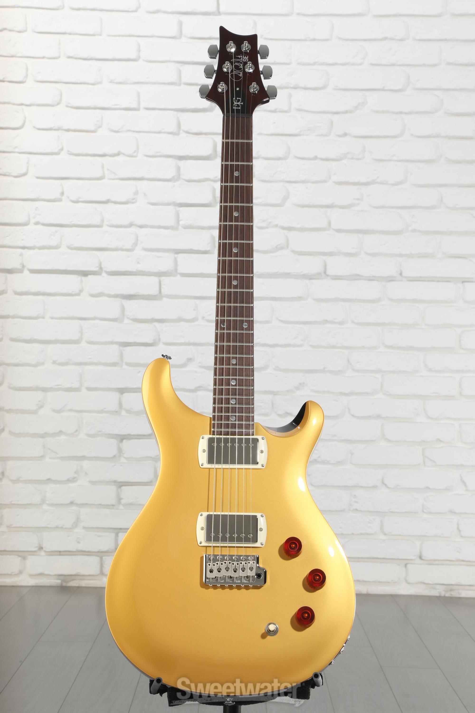 PRS SE DGT David Grissom Solidbody Electric Guitar - Gold Top