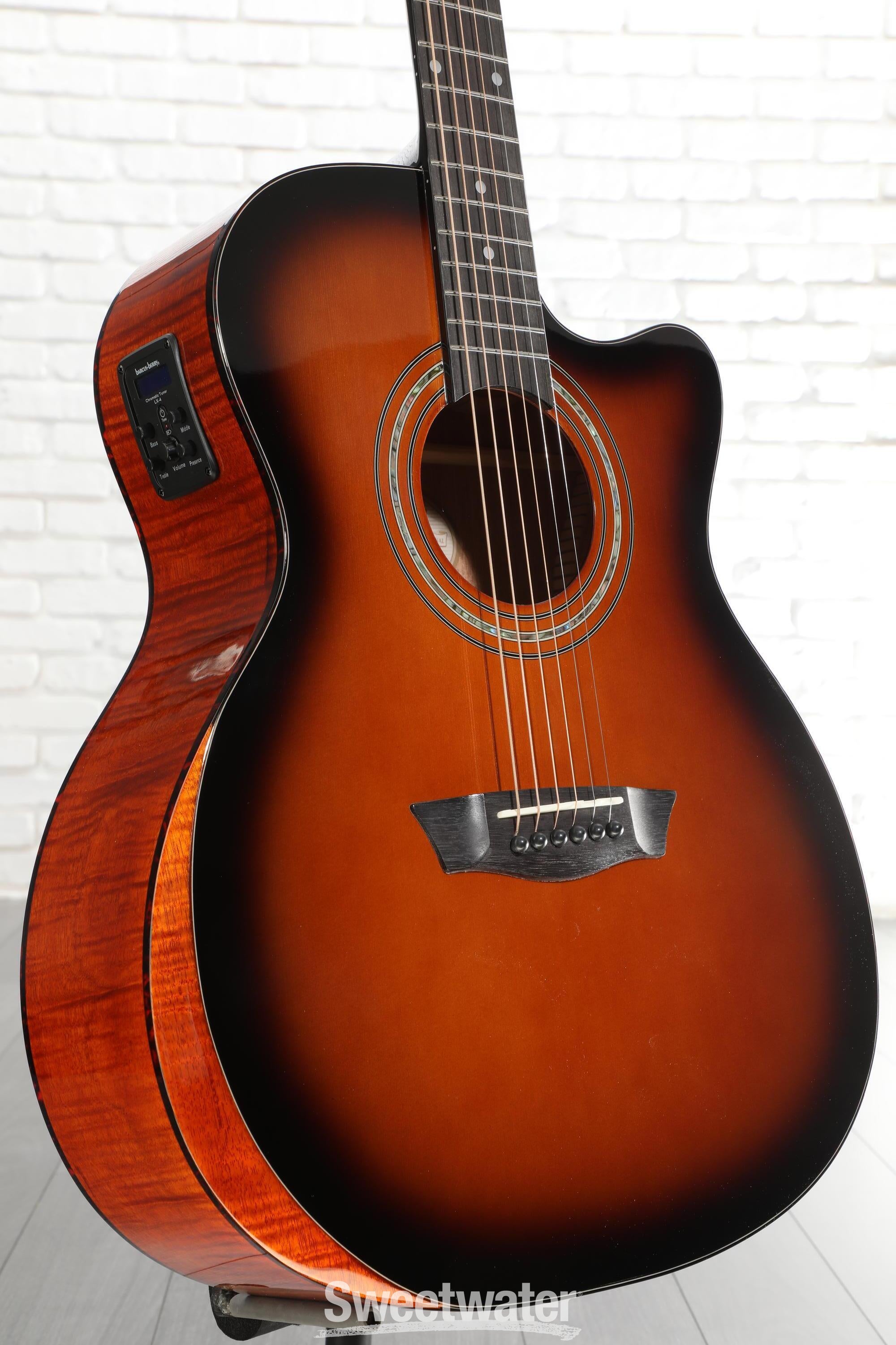 Photo of Washburn Comfort G10CE Acoustic-electric Guitar - Sunburst