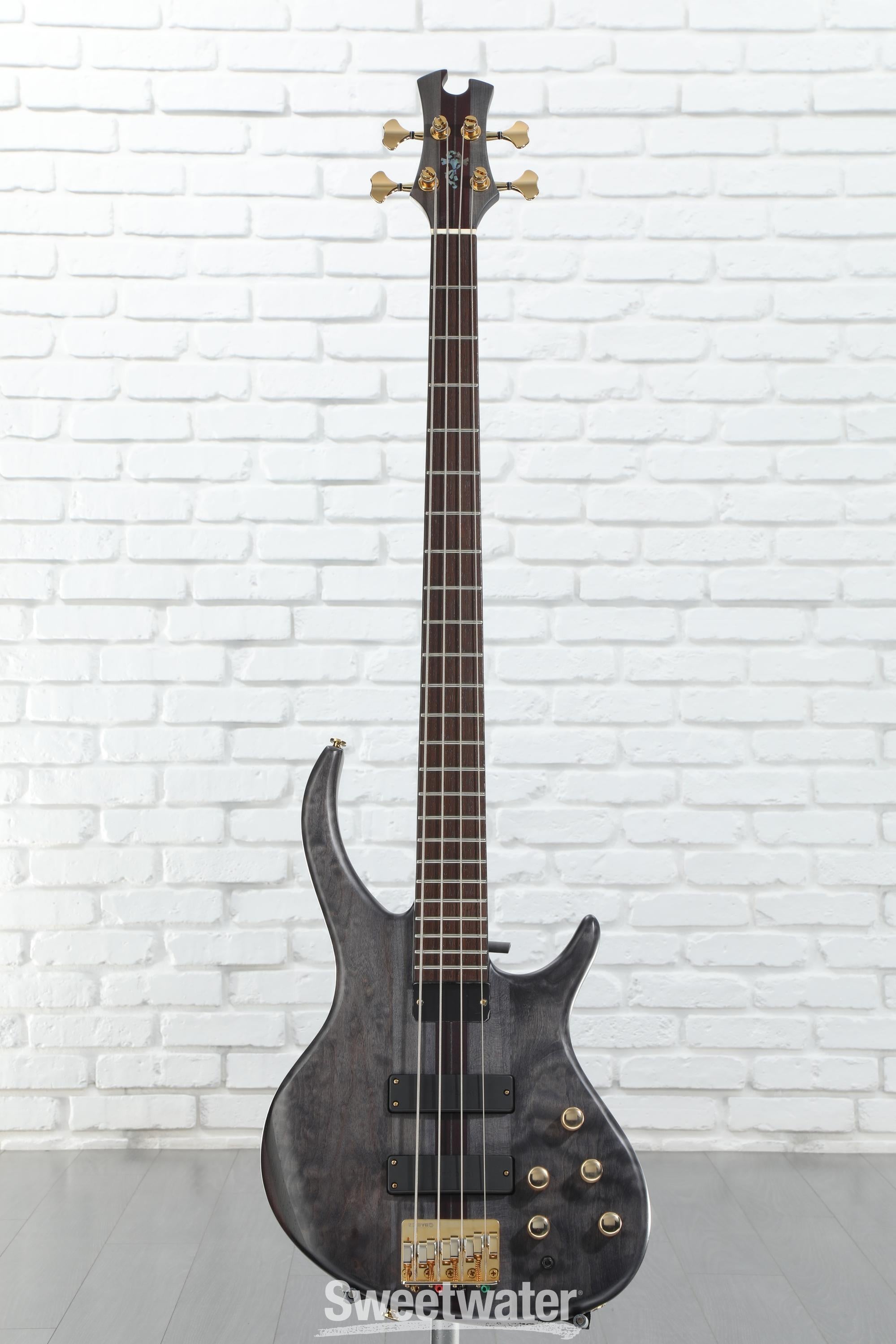 Tobias Classic IV Bass Guitar - Trans Black Satin | Sweetwater