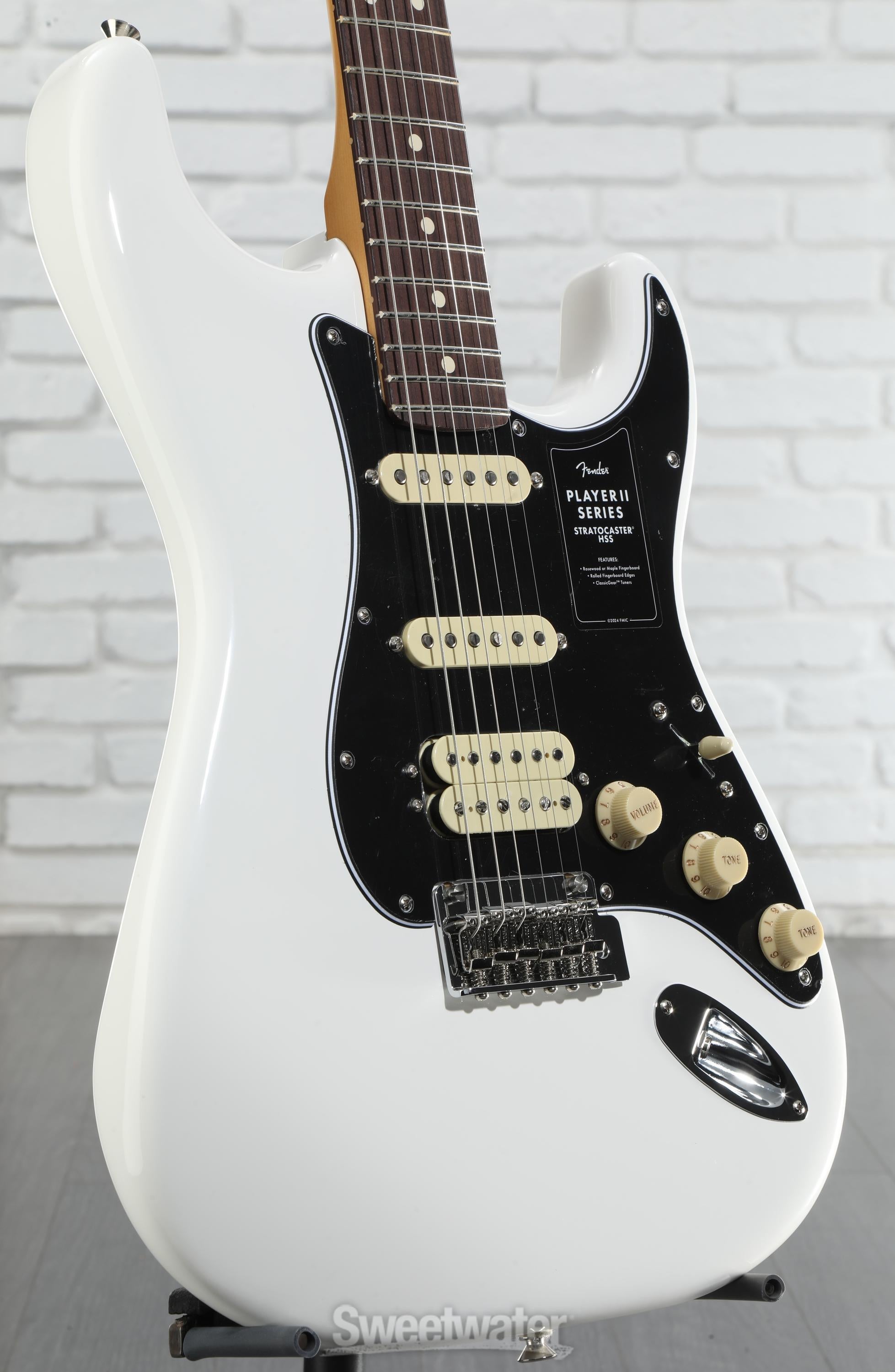 ギター Fender Player Stratocaster Fender Player II Stratocaster - Hialeah Yellow #25111