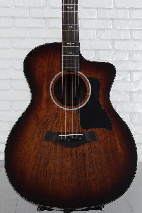 Taylor 224ce-K DLX Grand Auditorium Acoustic-electric Guitar - Tobacco