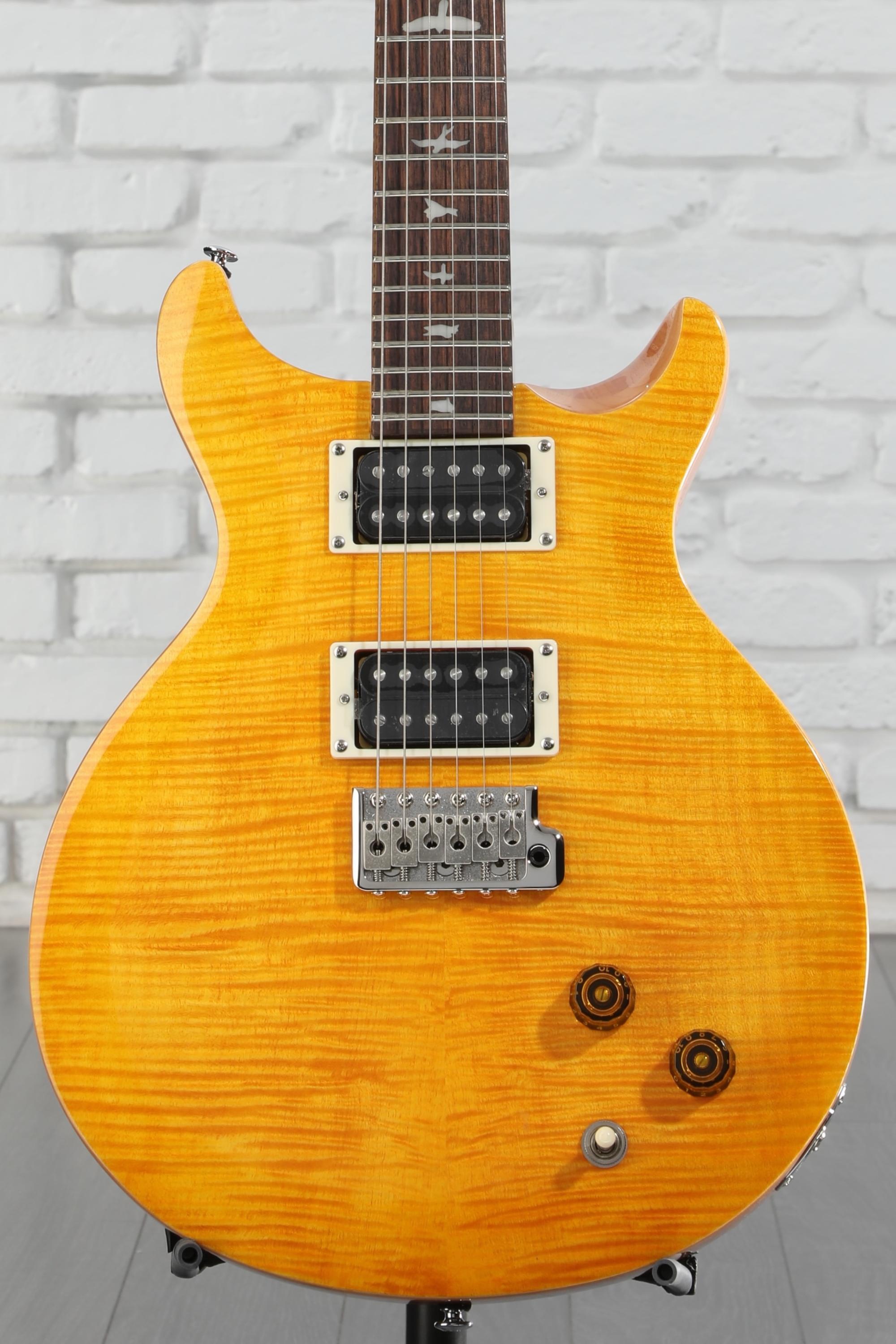 PRS SE Santana Electric Guitar - Santana Yellow | Sweetwater