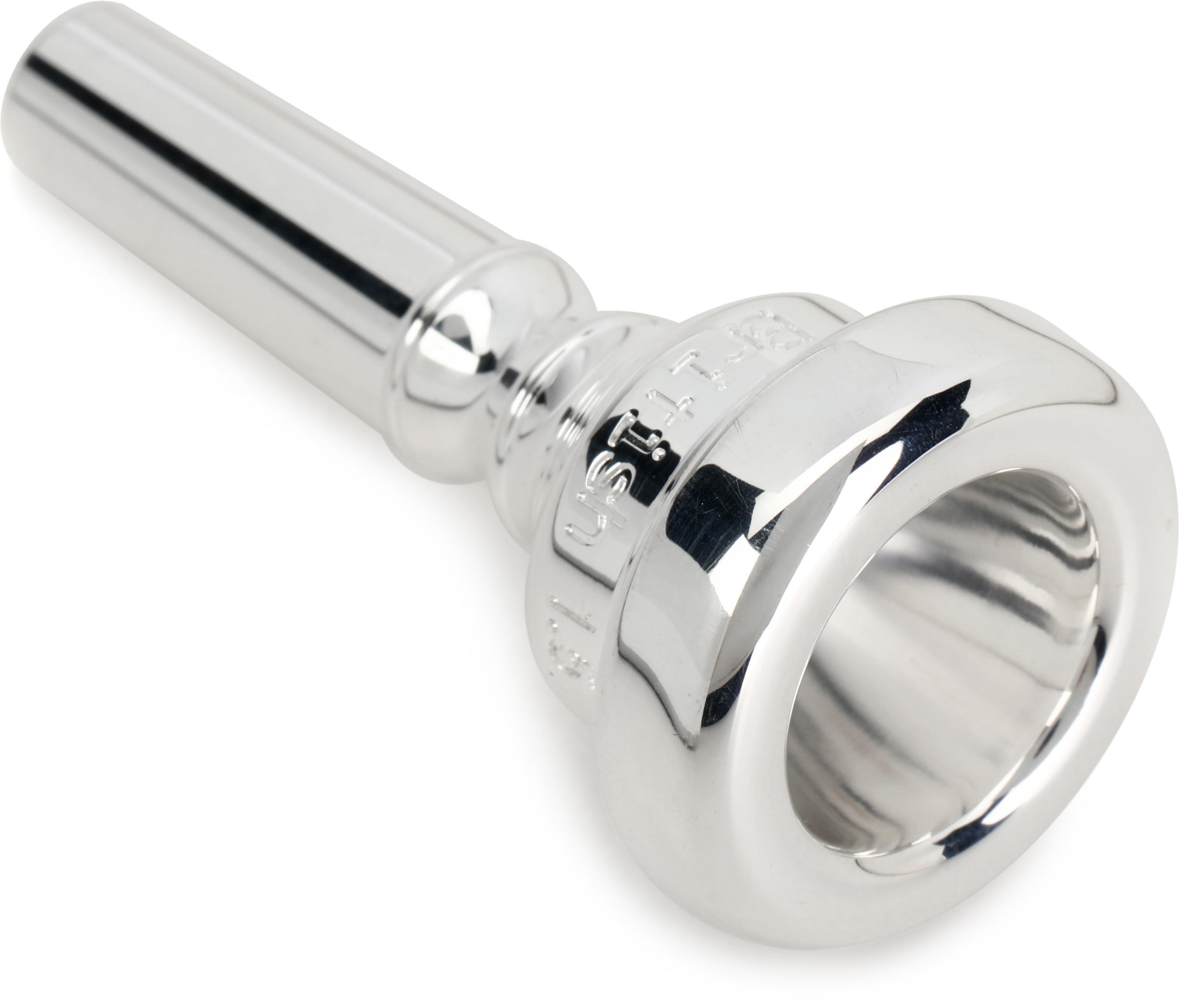 Pickett British Cornet Mouthpiece - 1.5, Silver Plated