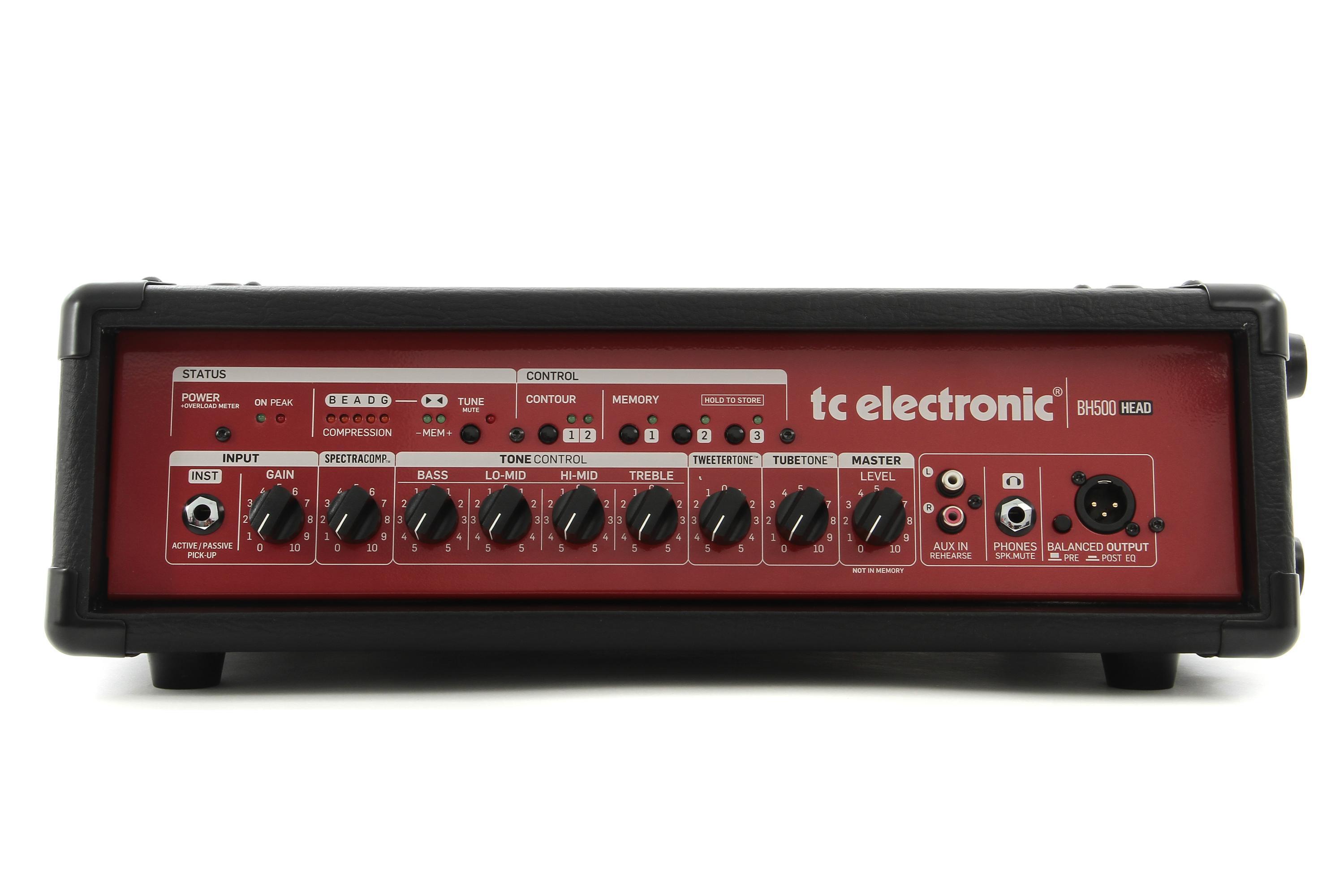 TC Electronic BH500 500-Watt Bass Head