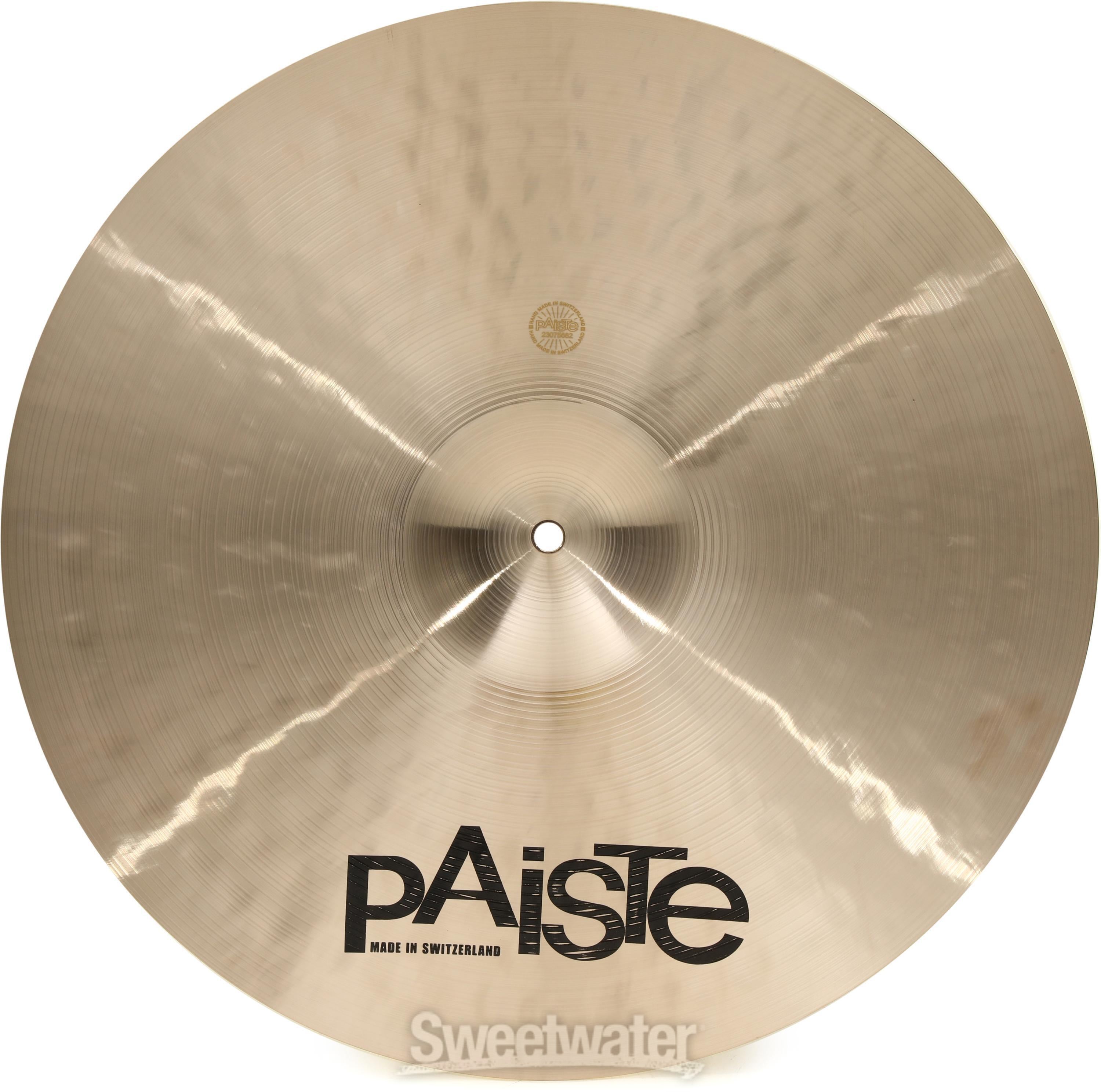 Paiste 19 inch Masters Series Dark Crash Cymbal | Sweetwater