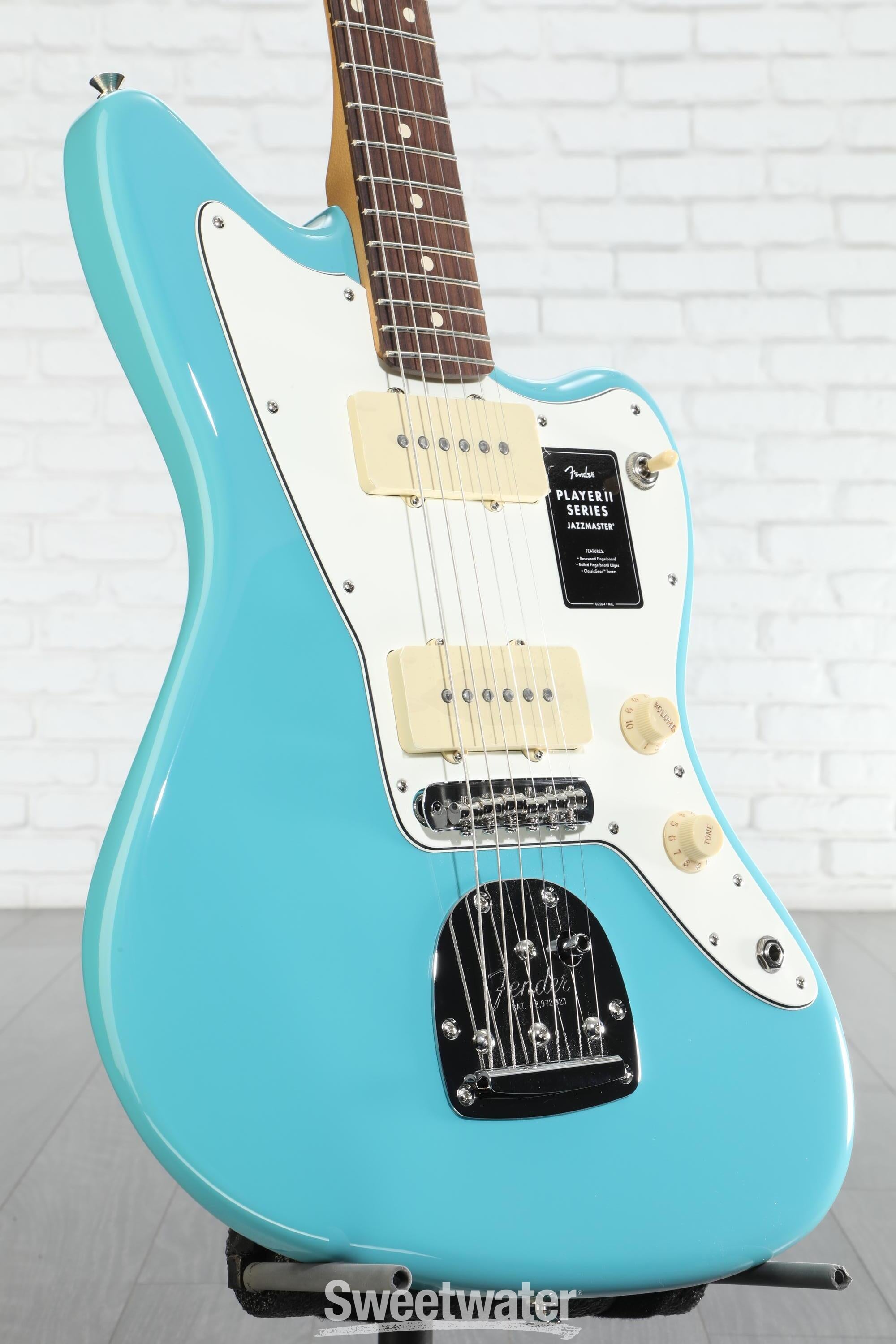 Fender Player II Jazzmaster Electric Guitar - Aquatone Blue