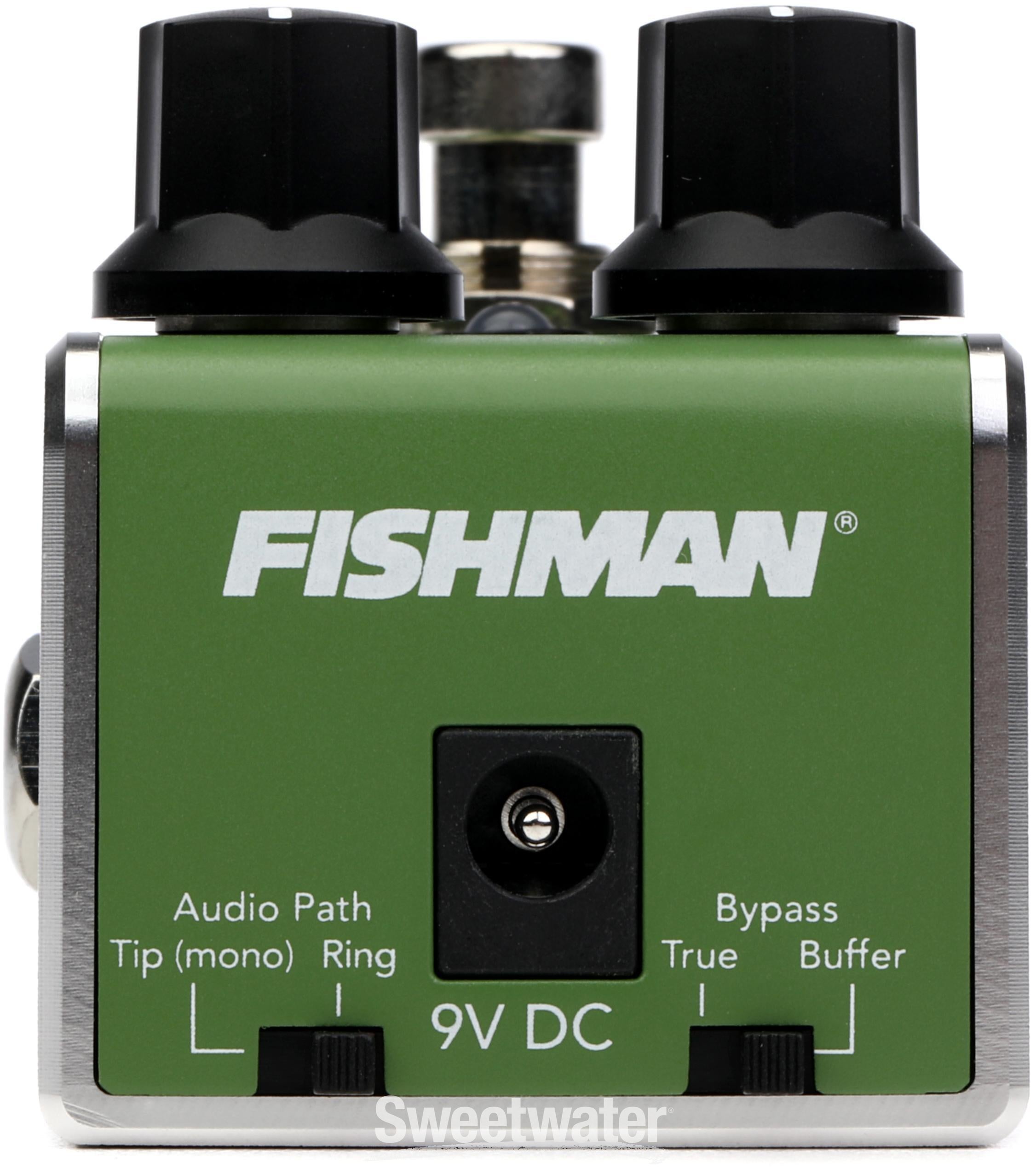 Fishman AFX AcoustiComp Mini Compressor Pedal | Sweetwater
