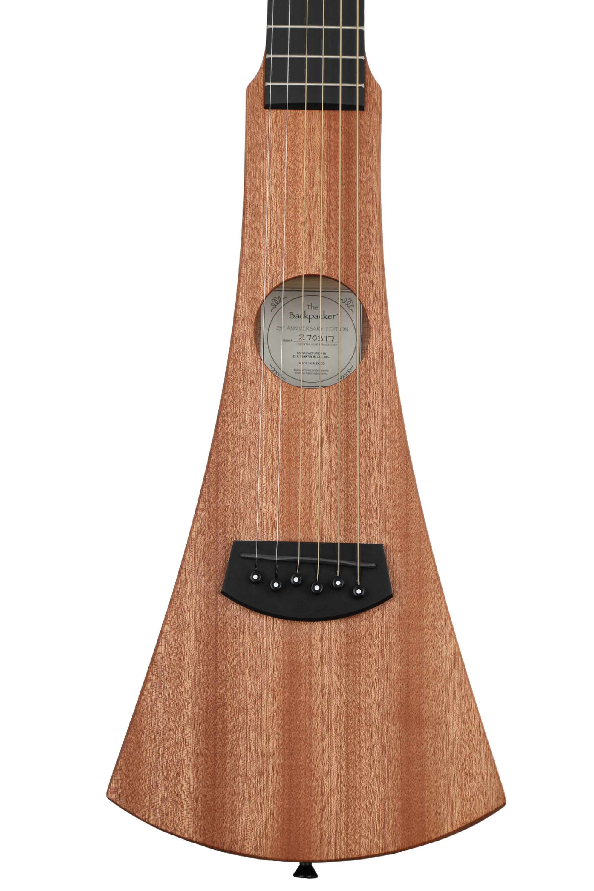 Martin Steel String Backpacker Left-handed - Natural | Sweetwater