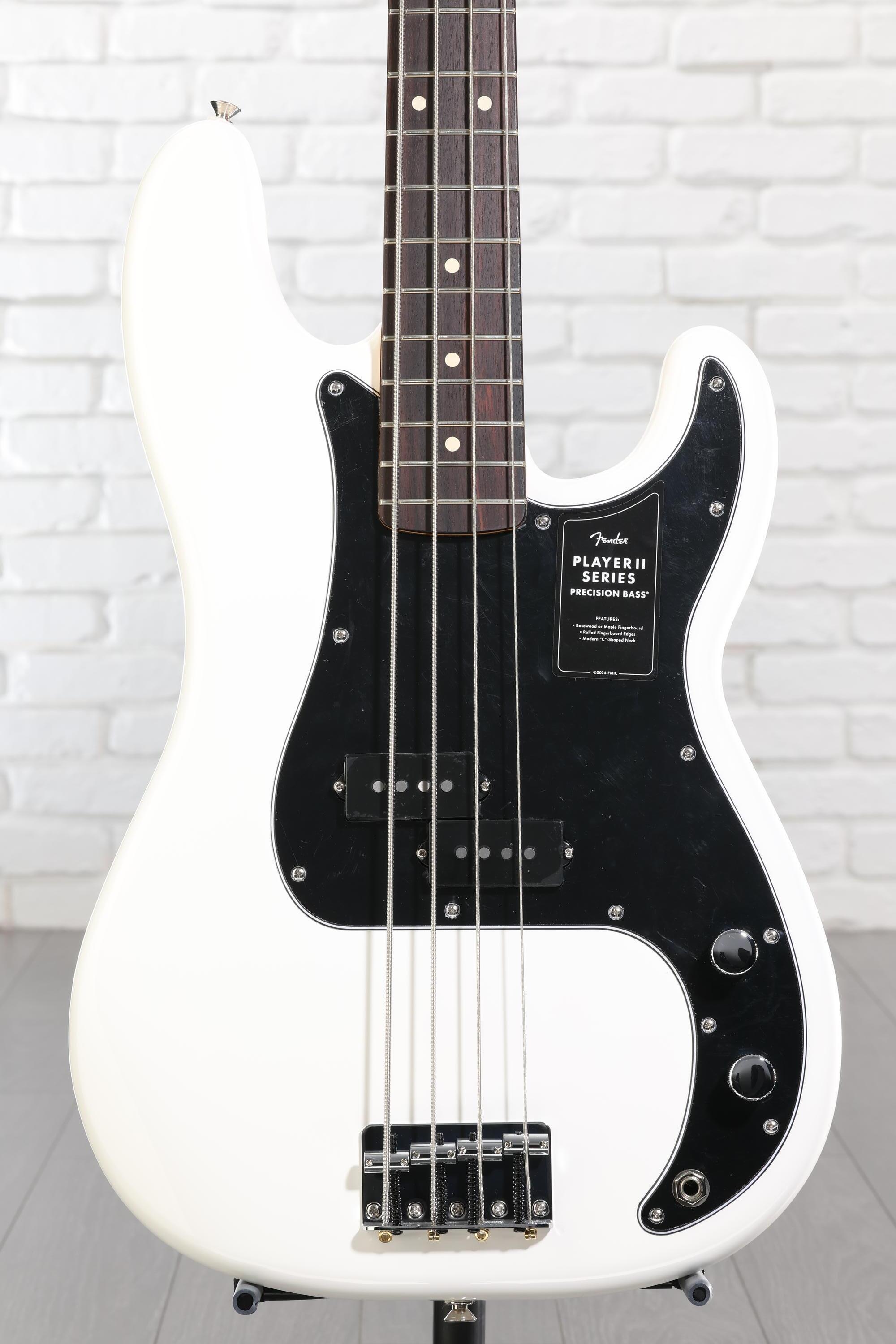 Fender Player II Precision Bass - Polar White | Sweetwater