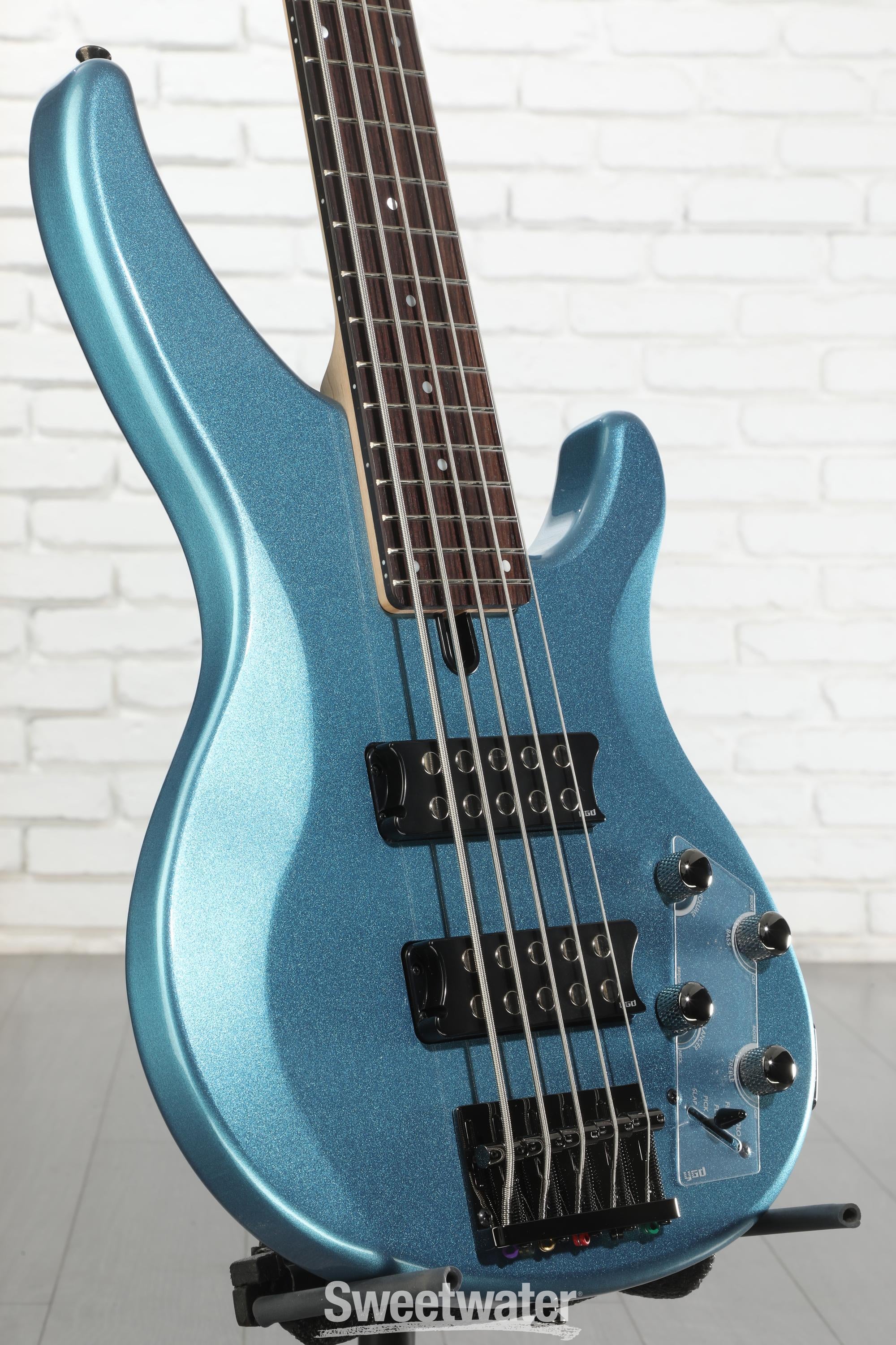 Yamaha TRBX305 5-string Bass Guitar - Factory Blue Reviews