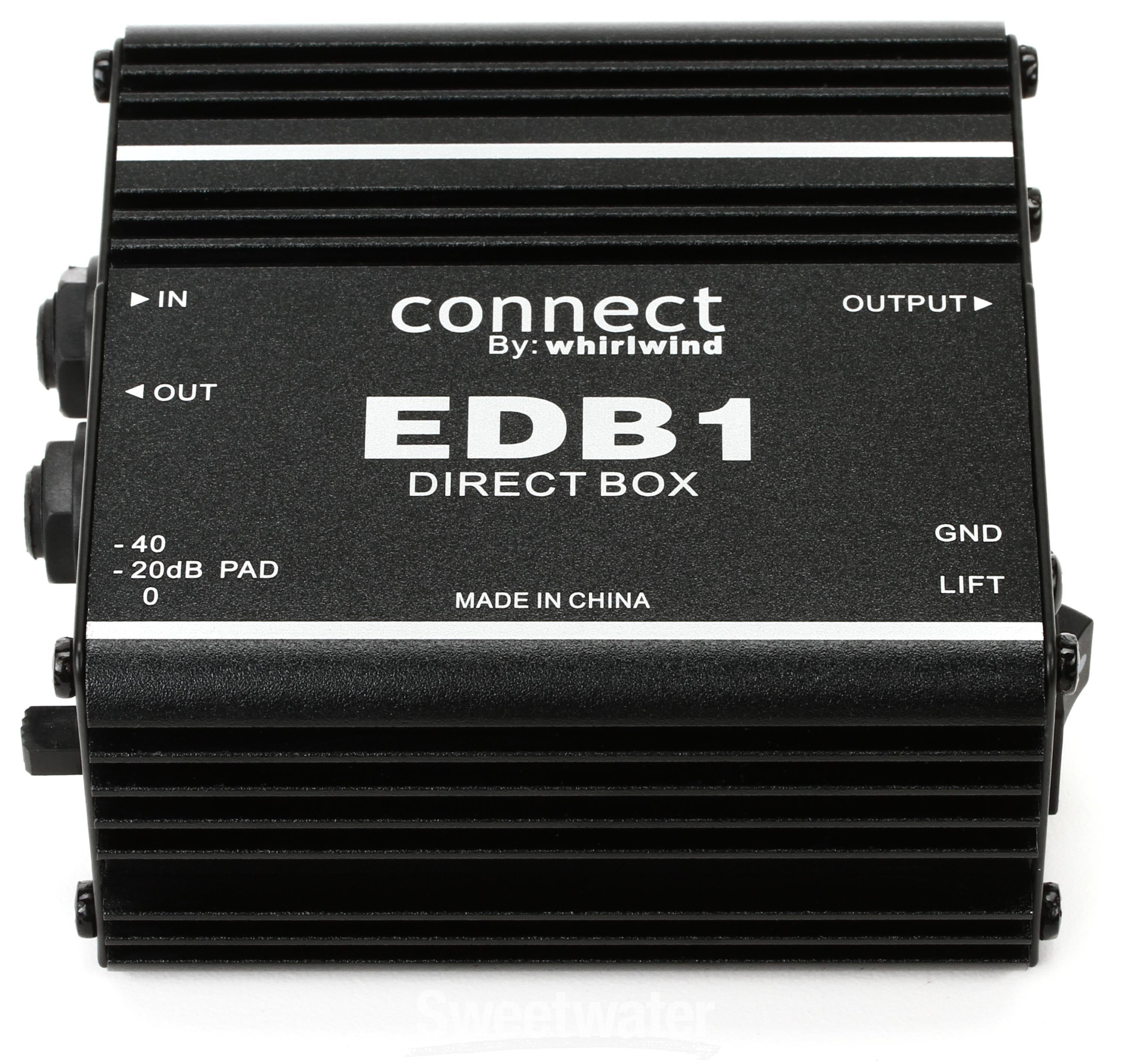 Whirlwind EDB1 1-channel Passive Instrument Direct Box