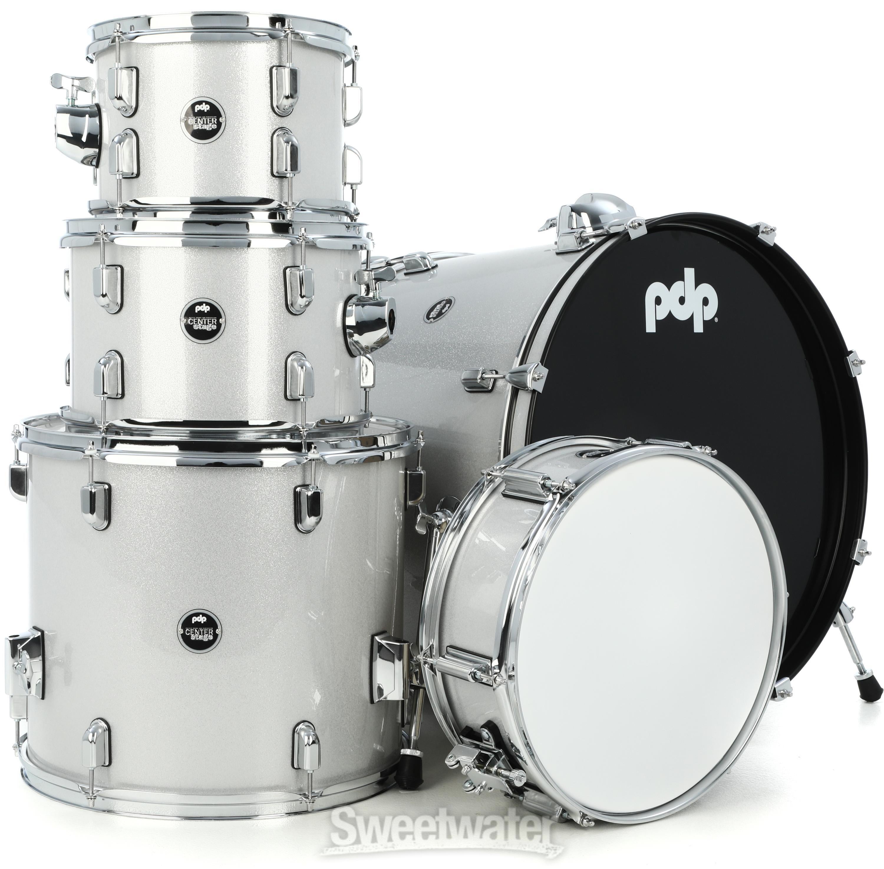 PDP Center Stage PDCE2215KTDW 5-piece Complete Drum Set with