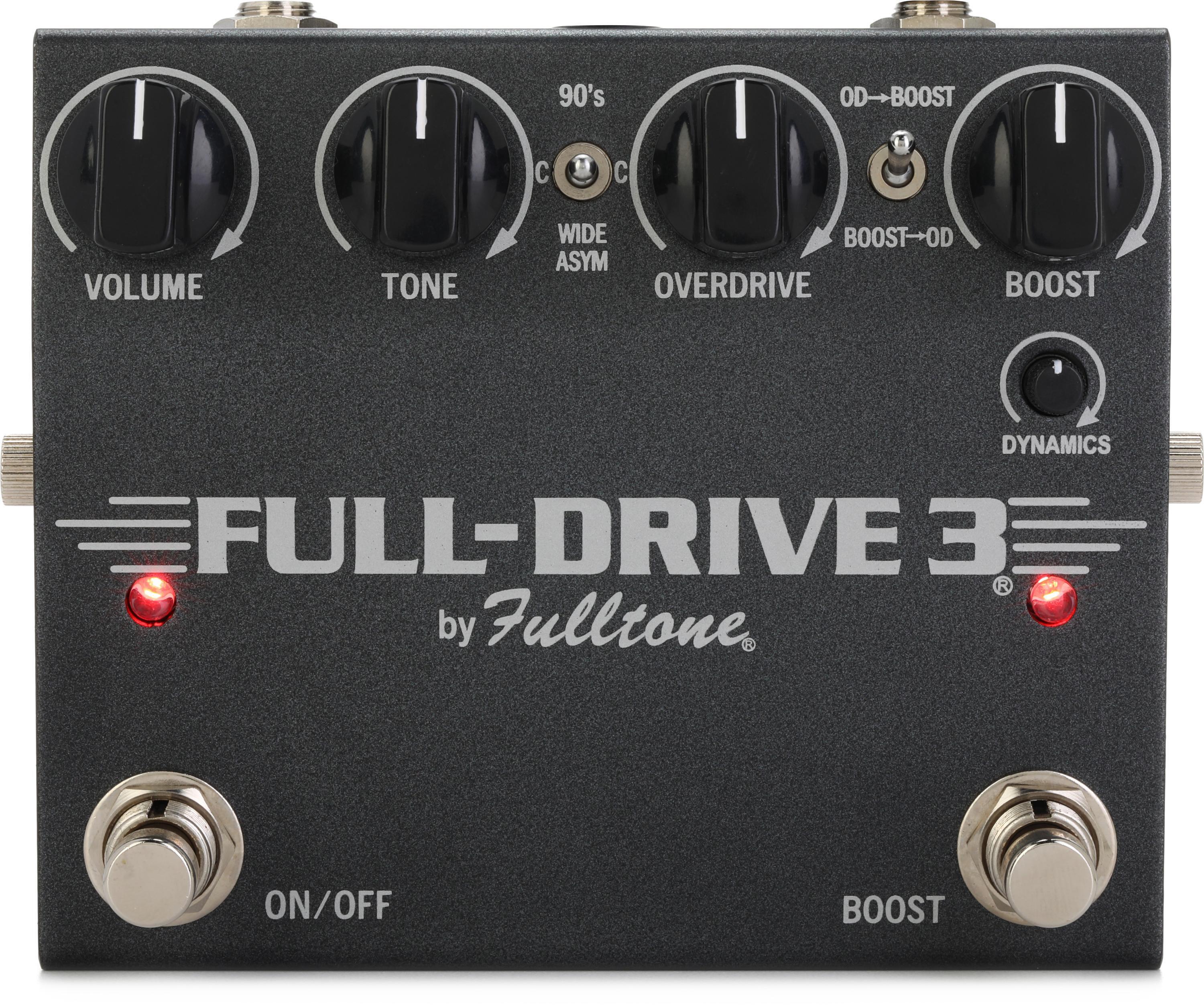 Fulltone Fulldrive 3 Overdrive / Boost Pedal | Sweetwater