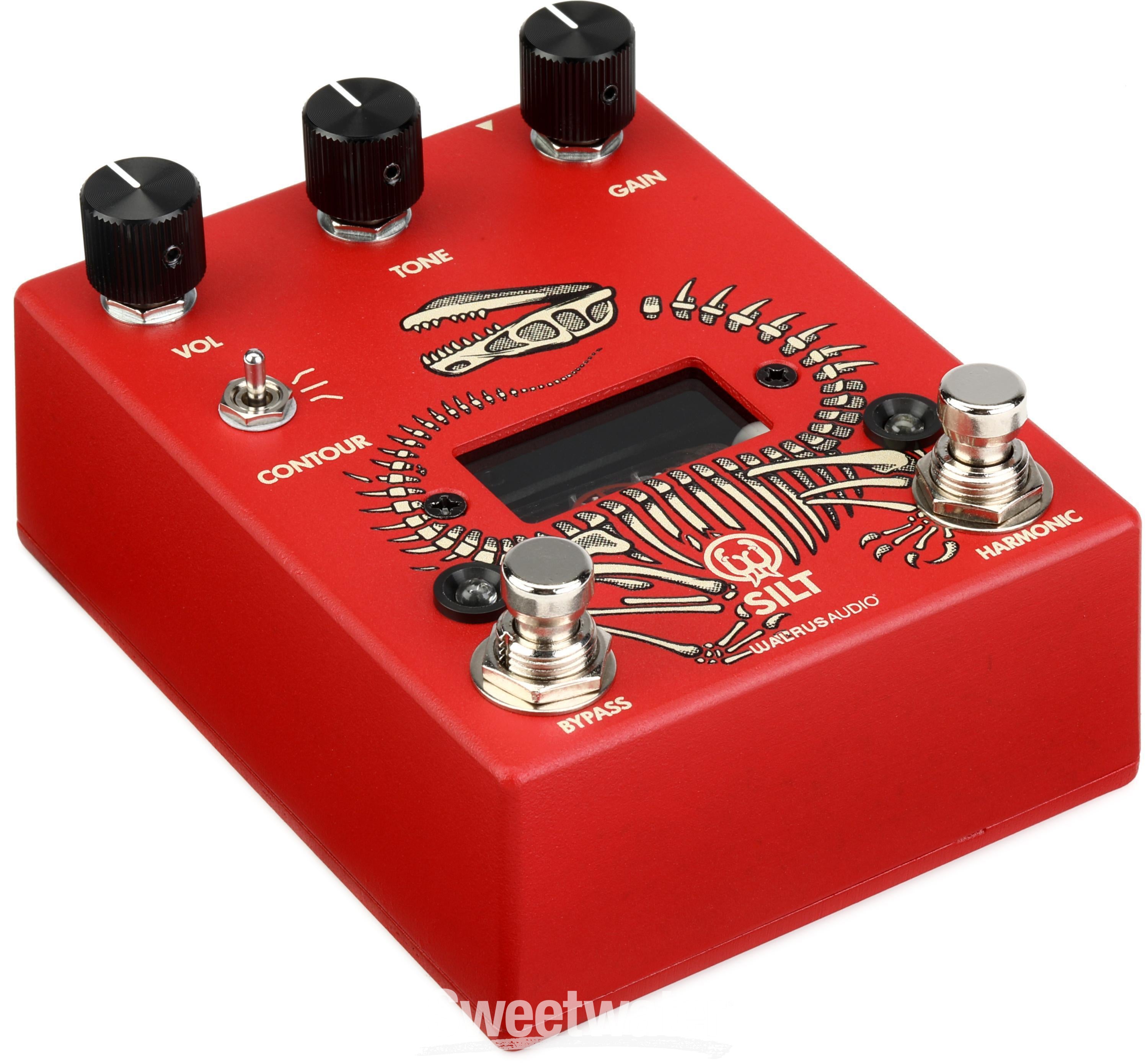 Walrus Audio SILT Harmonic Tube Fuzz Pedal - Red | Sweetwater