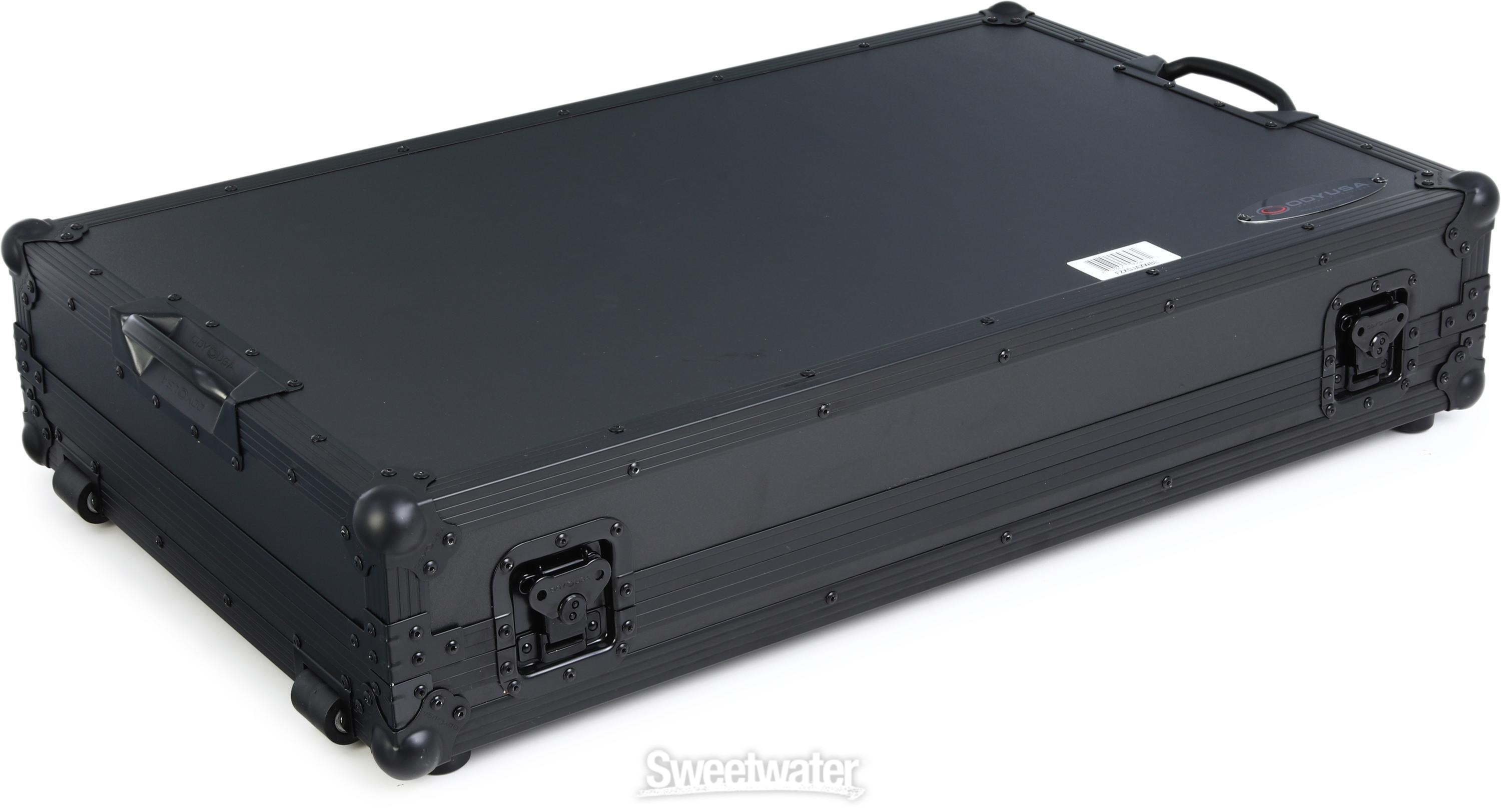 Odyssey Black Label Flight Case for AlphaTheta XDJ-AZ - Wheels