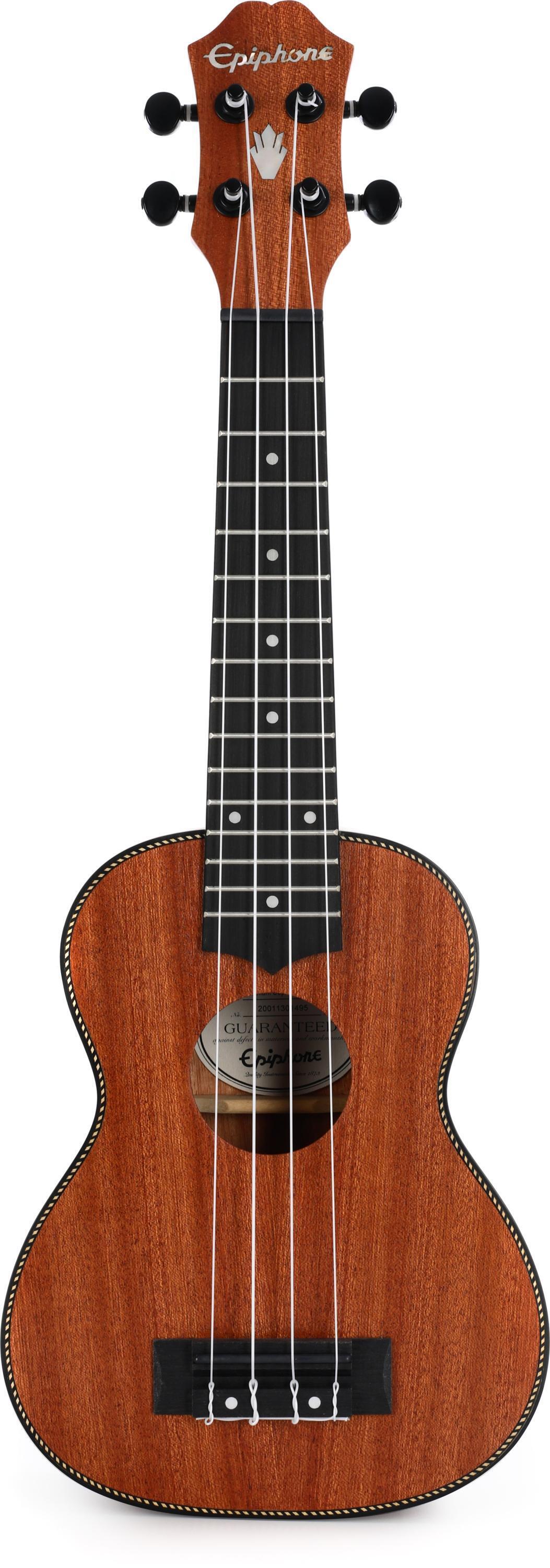 Epiphone EpiLani Soprano Ukulele - Natural Satin