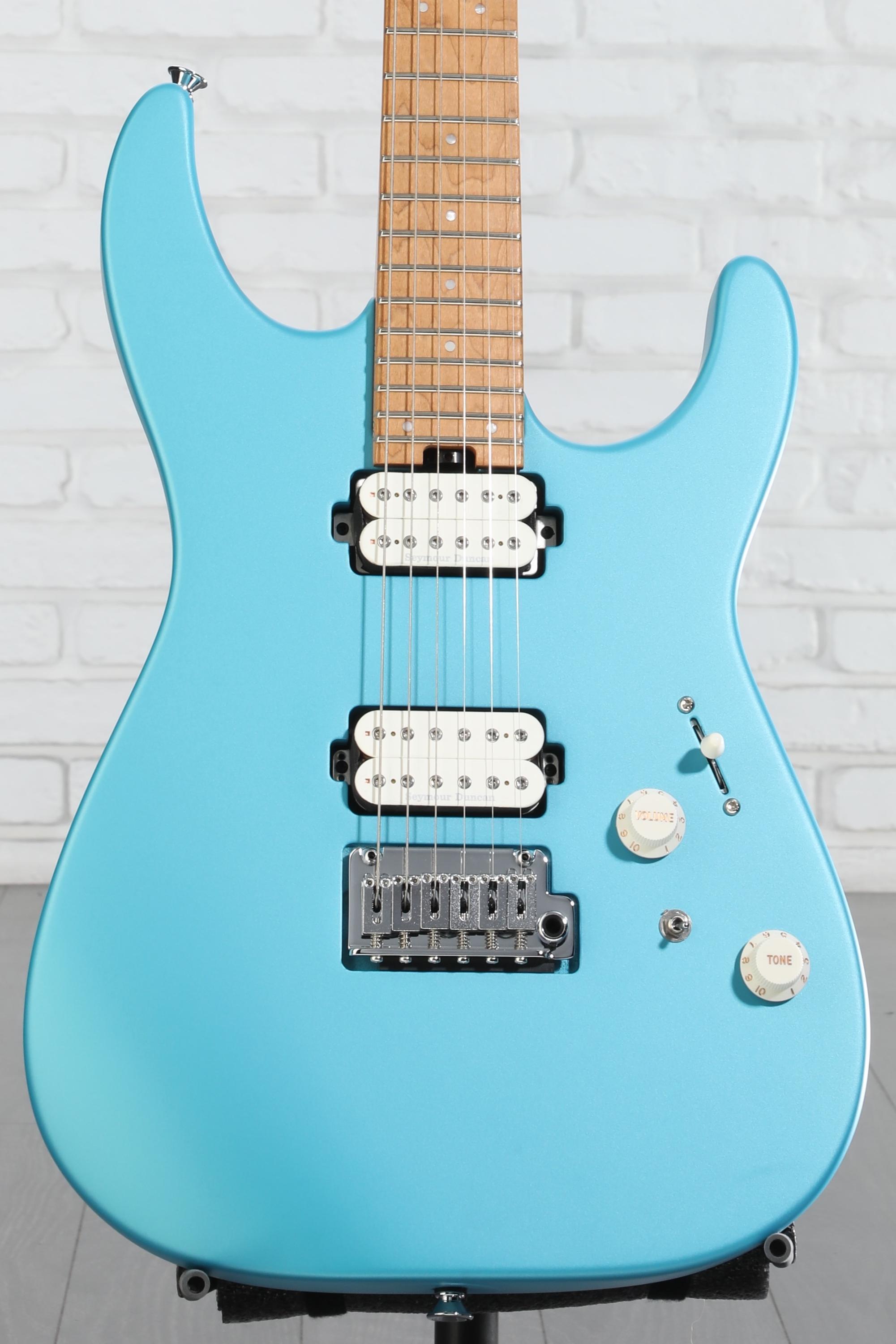 Charvel Pro-Mod DK24 HH 2PT Electric Guitar - Matte Blue Frost