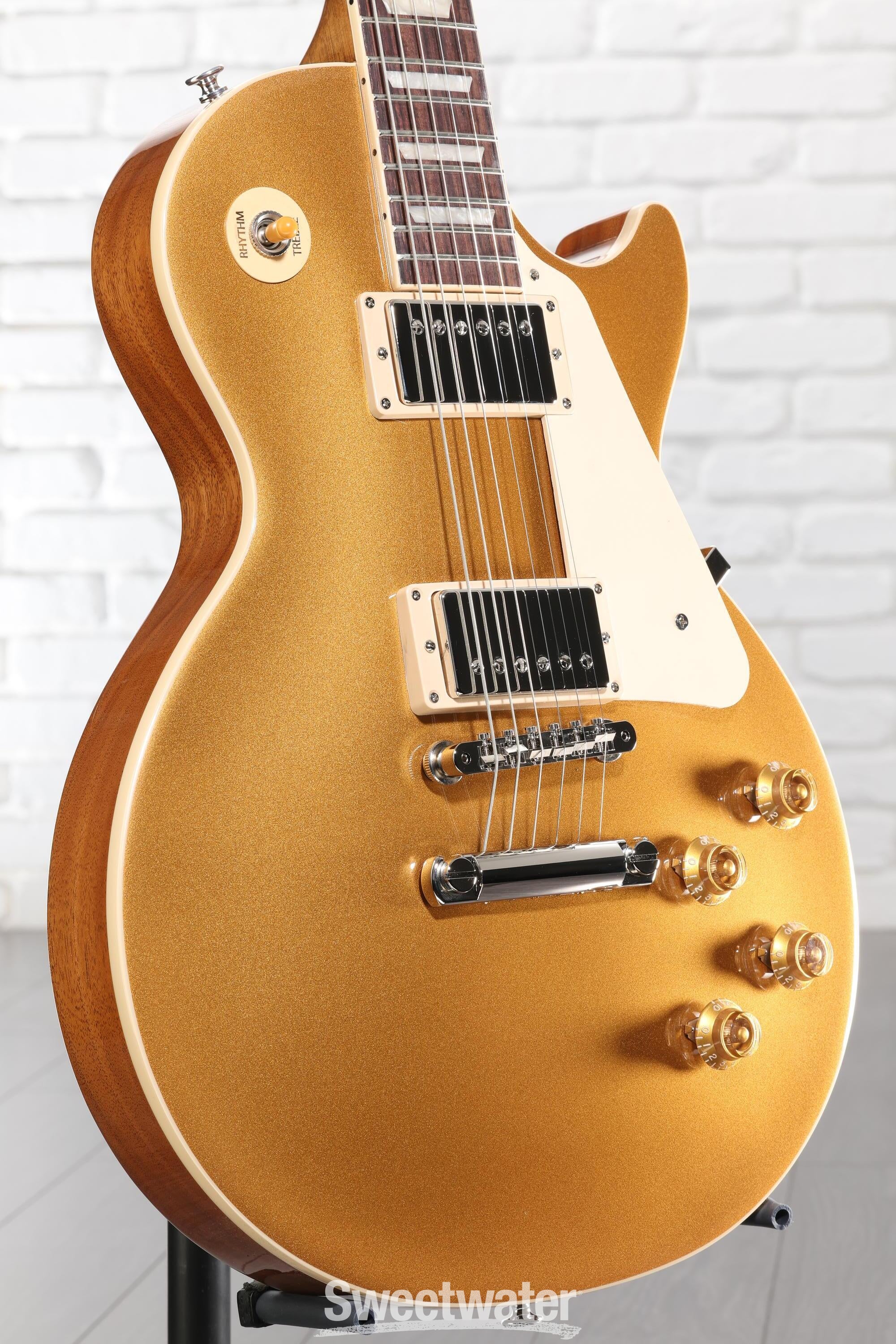 Gibson Les Paul Standard '50s Electric Guitar - Gold Top | Sweetwater