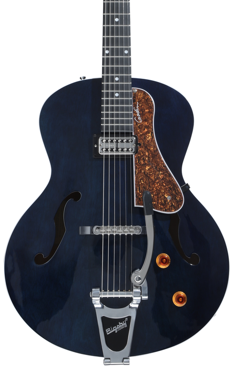 Godin 5th Avenue Night Club Hollowbody Electric Guitar - Indigo
