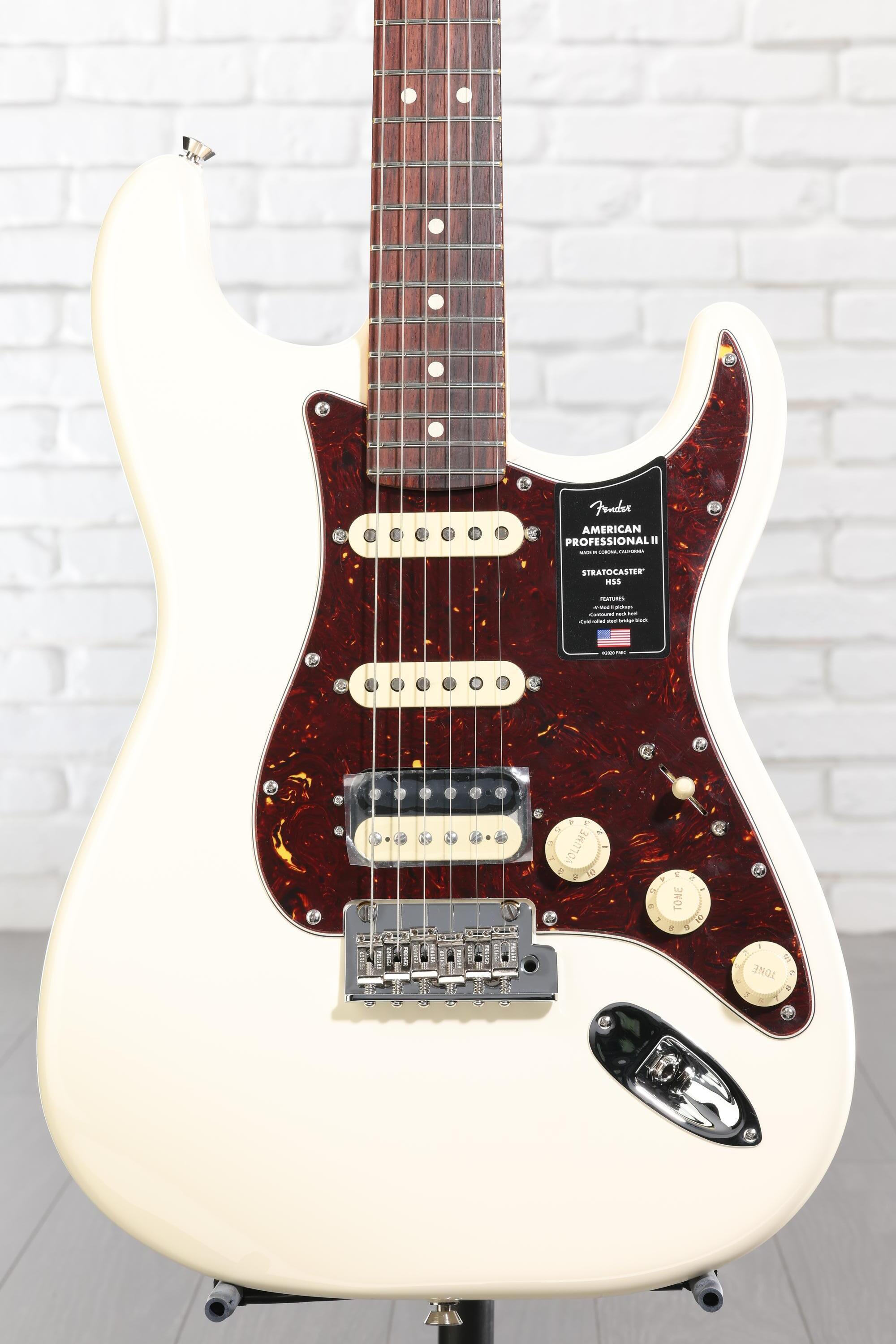 Fender American Professional II Stratocaster HSS - Olympic White
