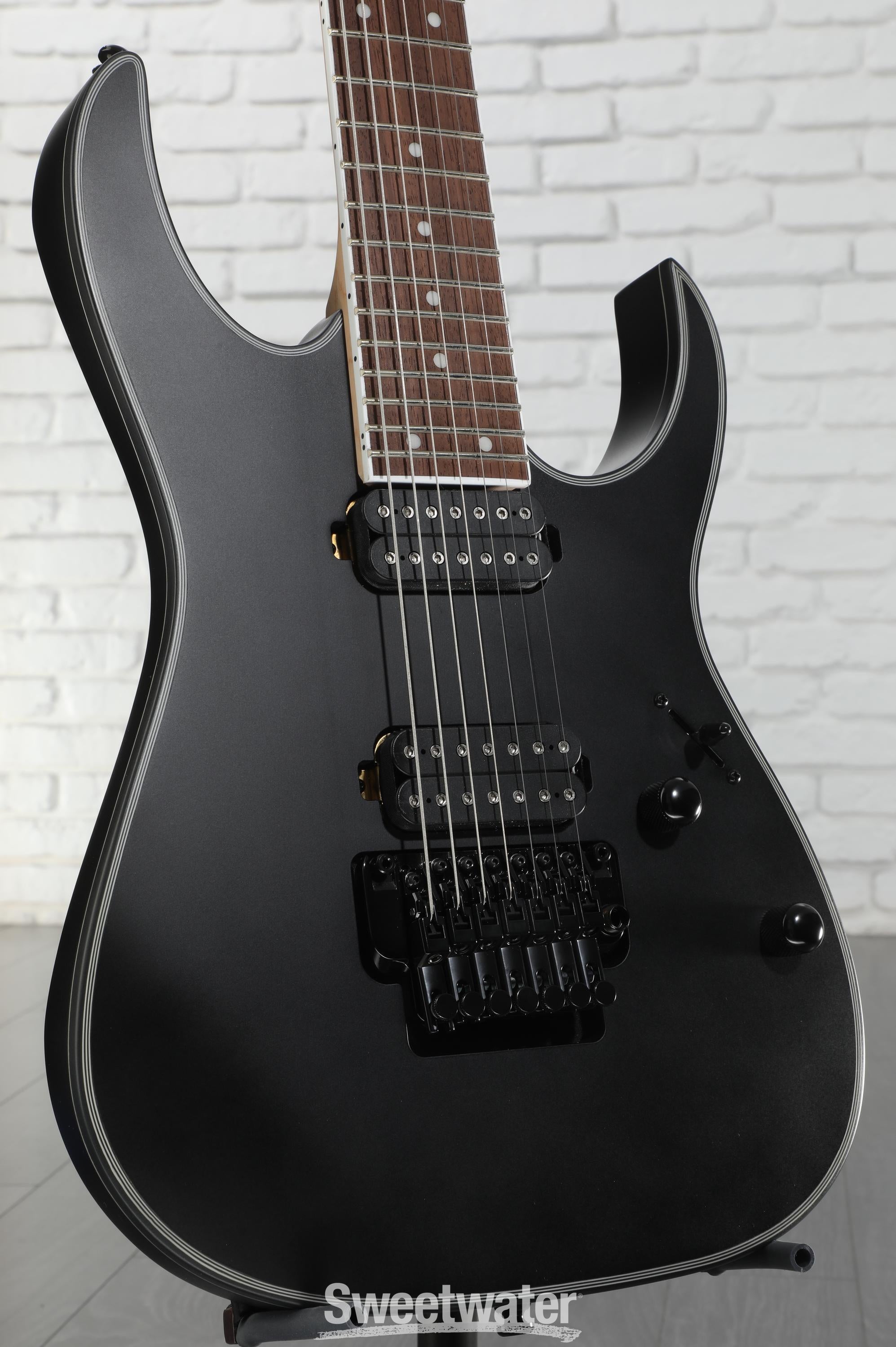 Ibanez RG7420EX 7-string Electric Guitar - Black Flat