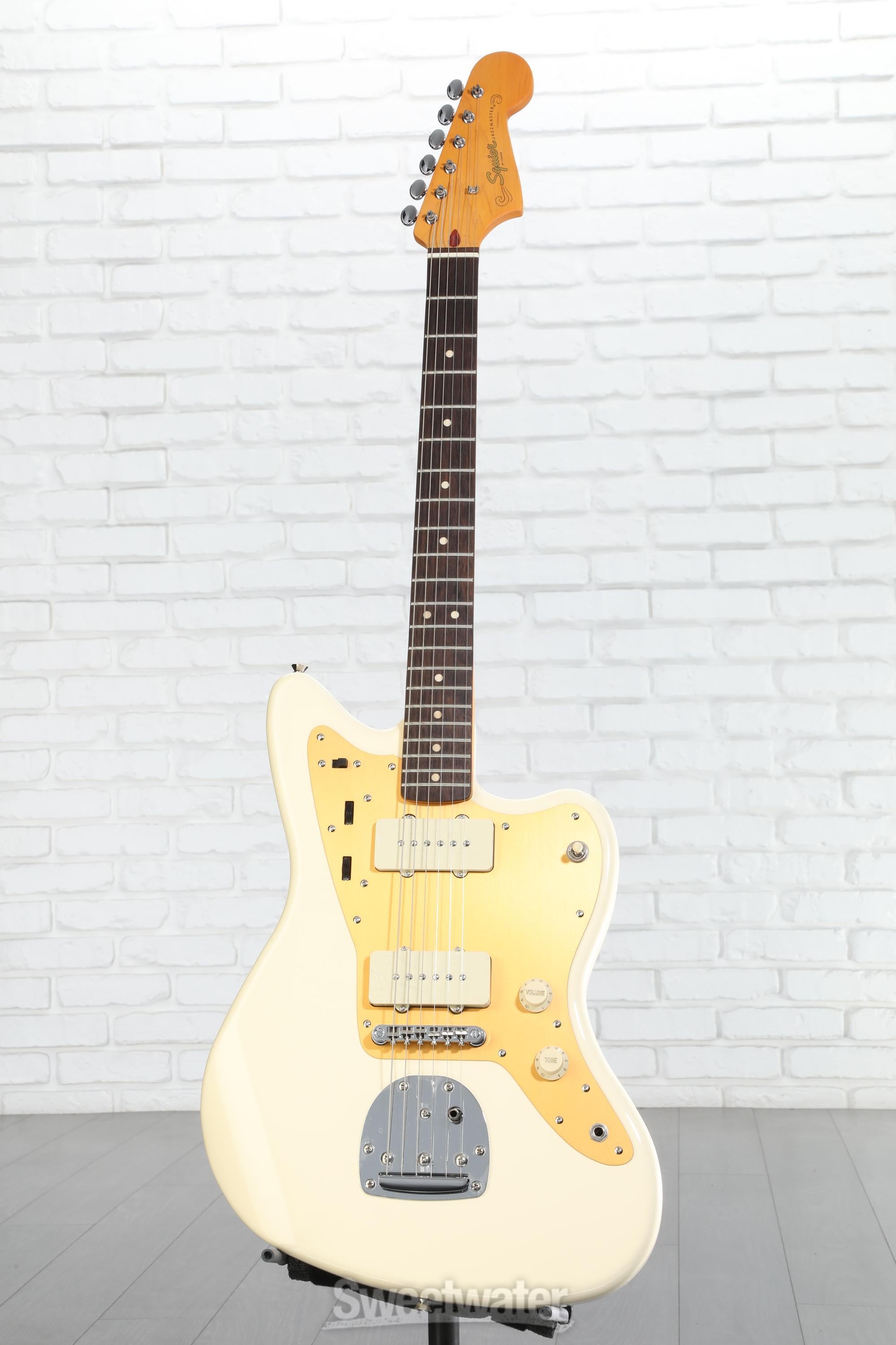 ギター SQUIER / J MASCIS JAZZMASTER /VWH Squier J Mascis Signature Jazzmaster - Vintage White with Indian